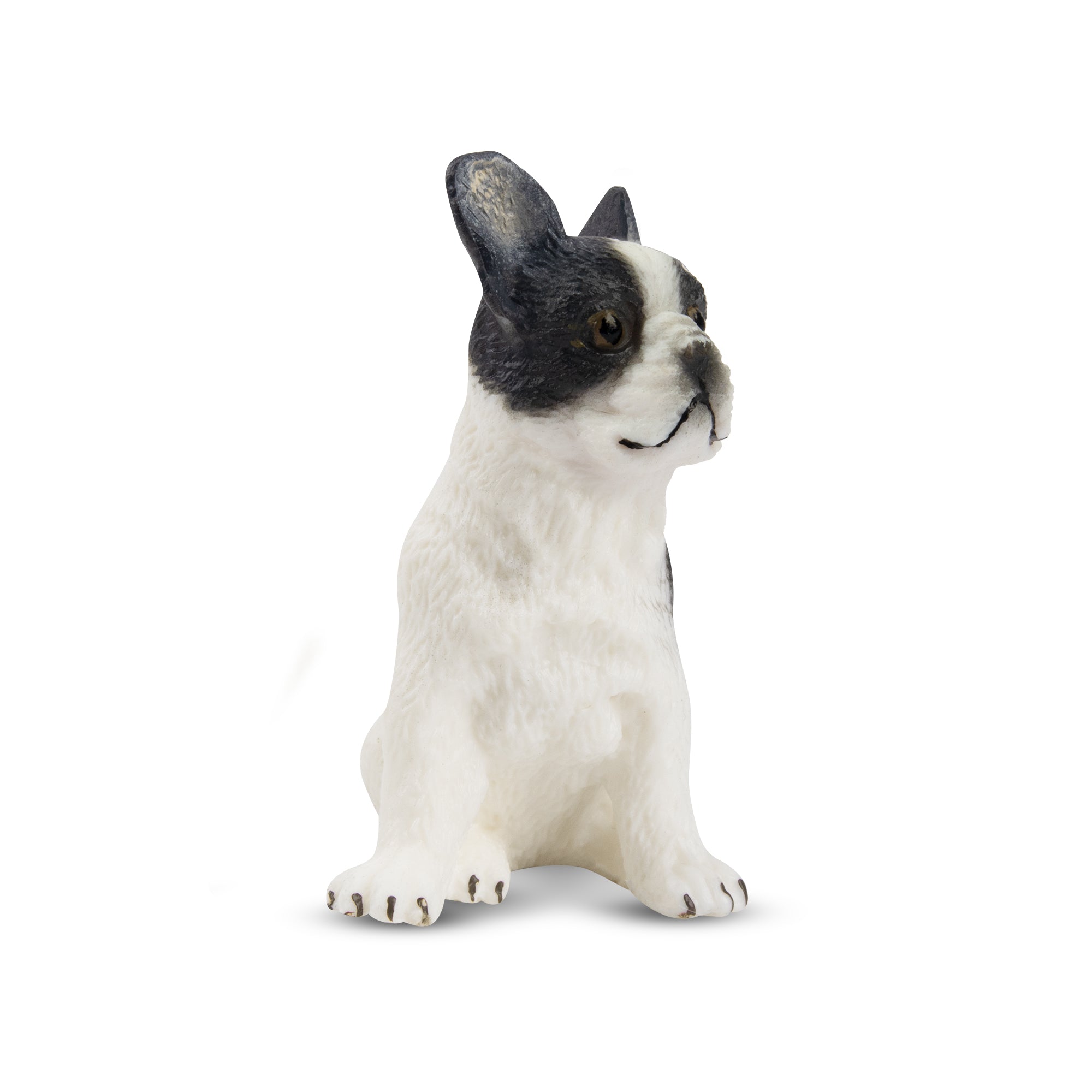 Toymany Mini Sitting French Bulldog Puppy Figurine Toy-front