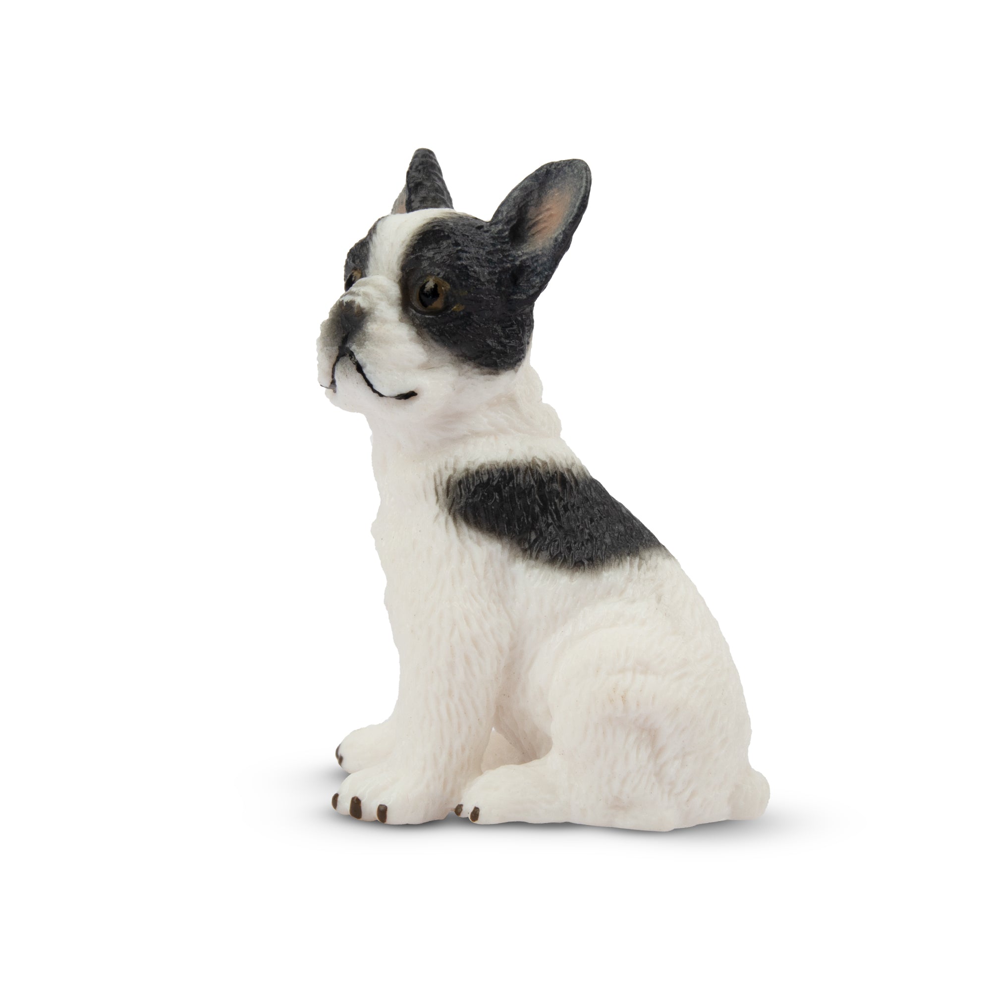 Toymany Mini Sitting French Bulldog Puppy Figurine Toy-side