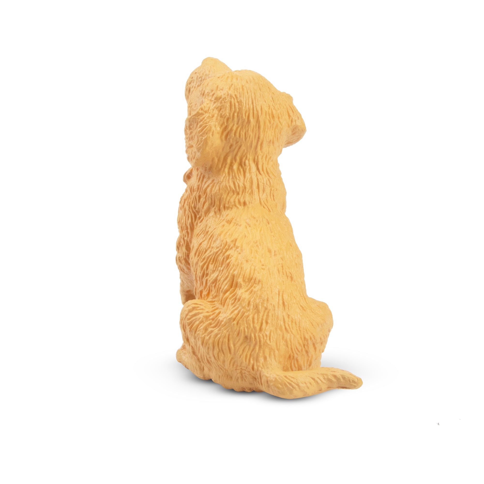Toymany Mini Sitting Golden Retriever Puppy Figurine Toy-back