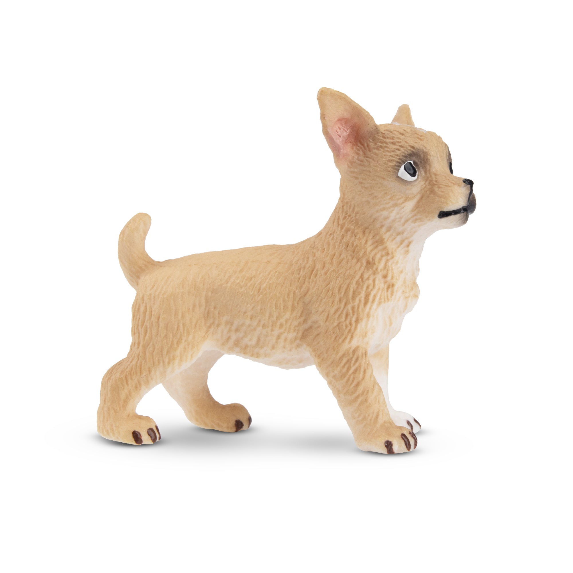 Toymany Mini Standing Fawn Chihuahua Puppy Figurine Toy-side 1