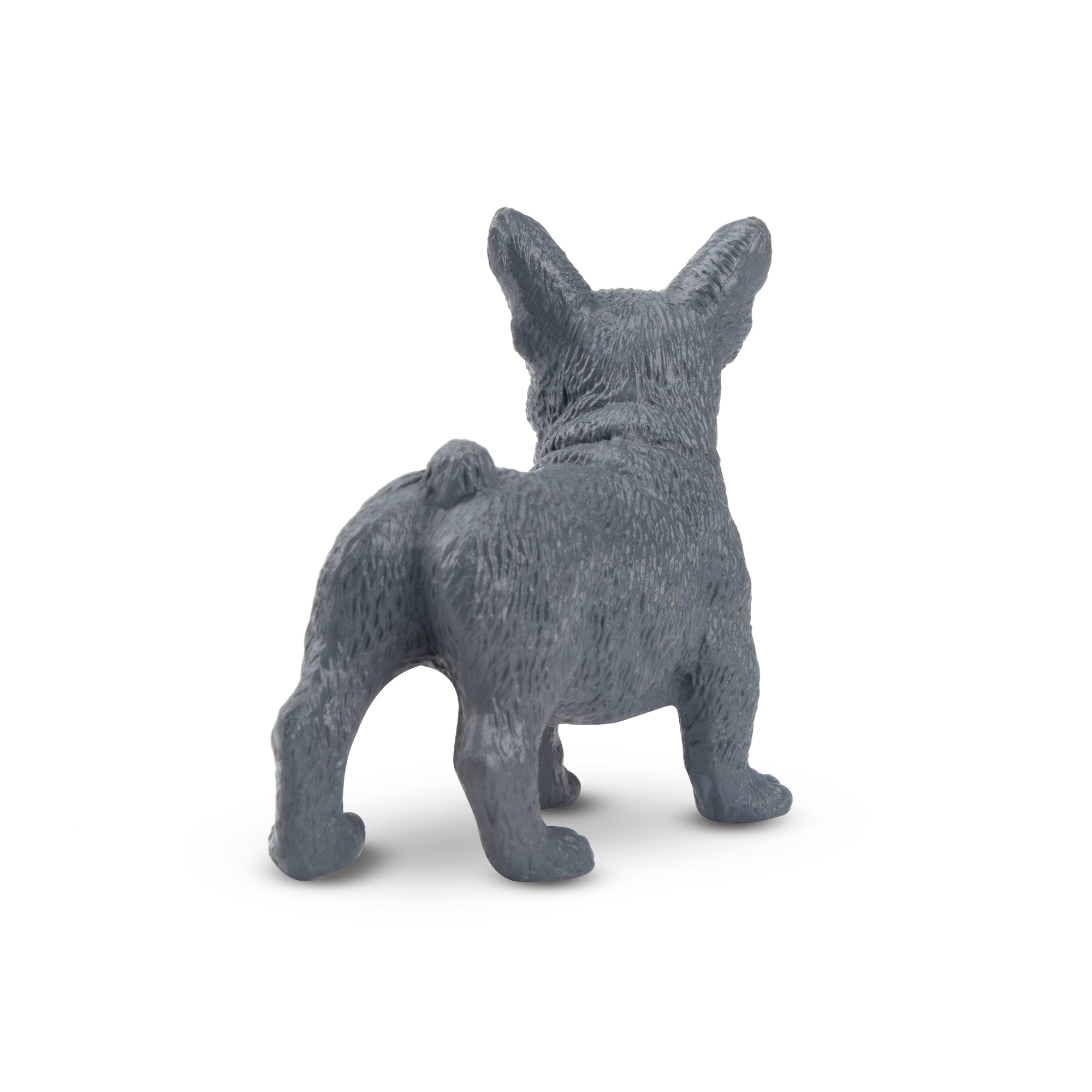 Toymany Mini Standing French Bulldog Puppy Figurine Toy-back