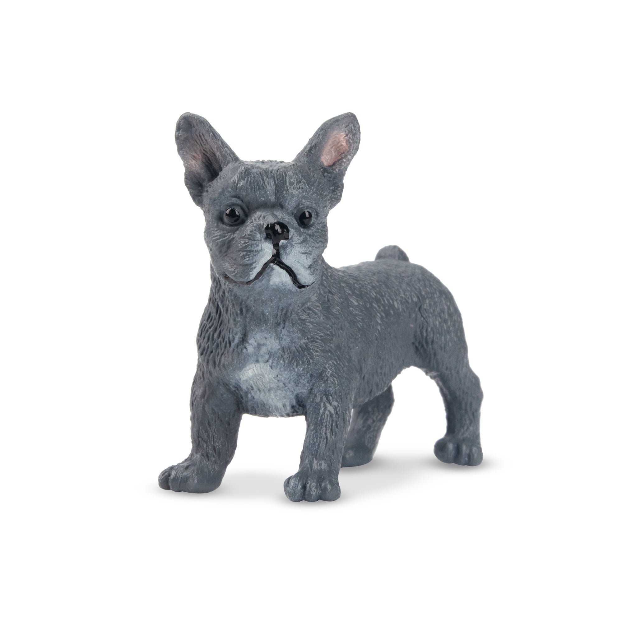 Toymany Mini Standing French Bulldog Puppy Figurine Toy-front