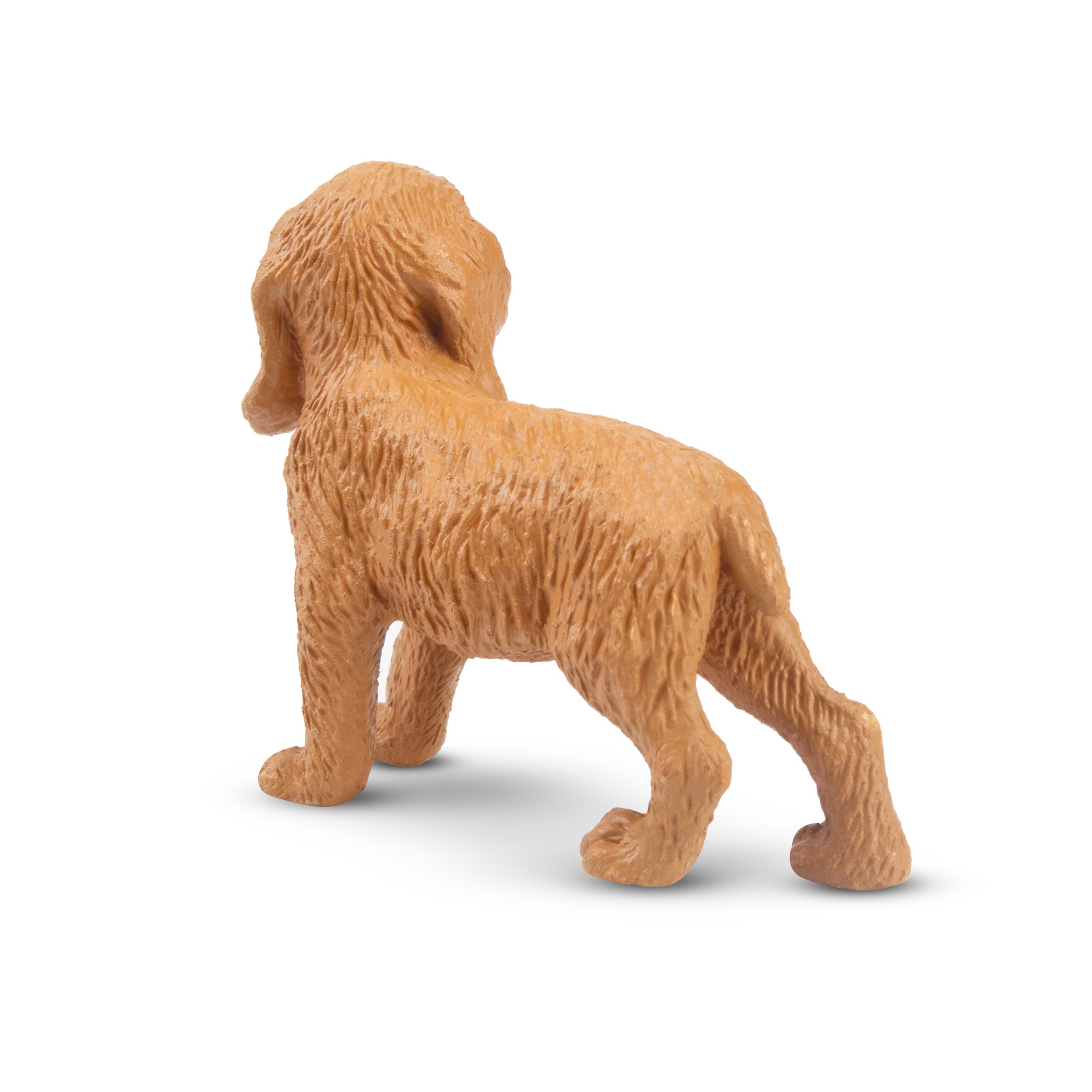 Toymany Mini Standing Golden Cocker Spaniel Puppy Figurine Toy-back