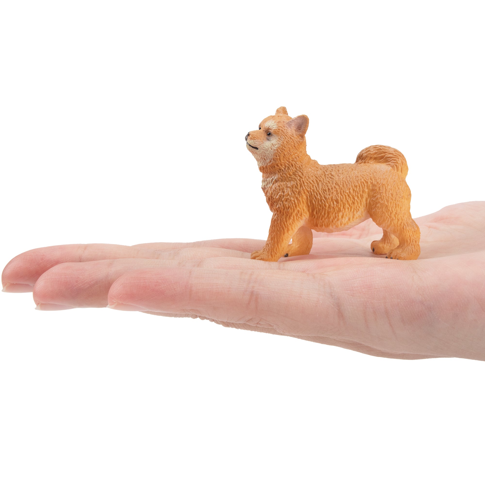 Toymany Mini Standing Japanese Shiba Inu Puppy Figurine Toy-on hand