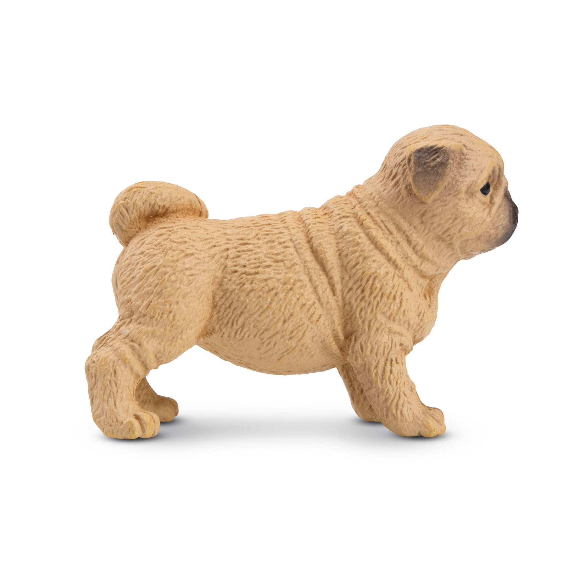 Toymany Mini Standing Pug Puppy Figurine Toy-side