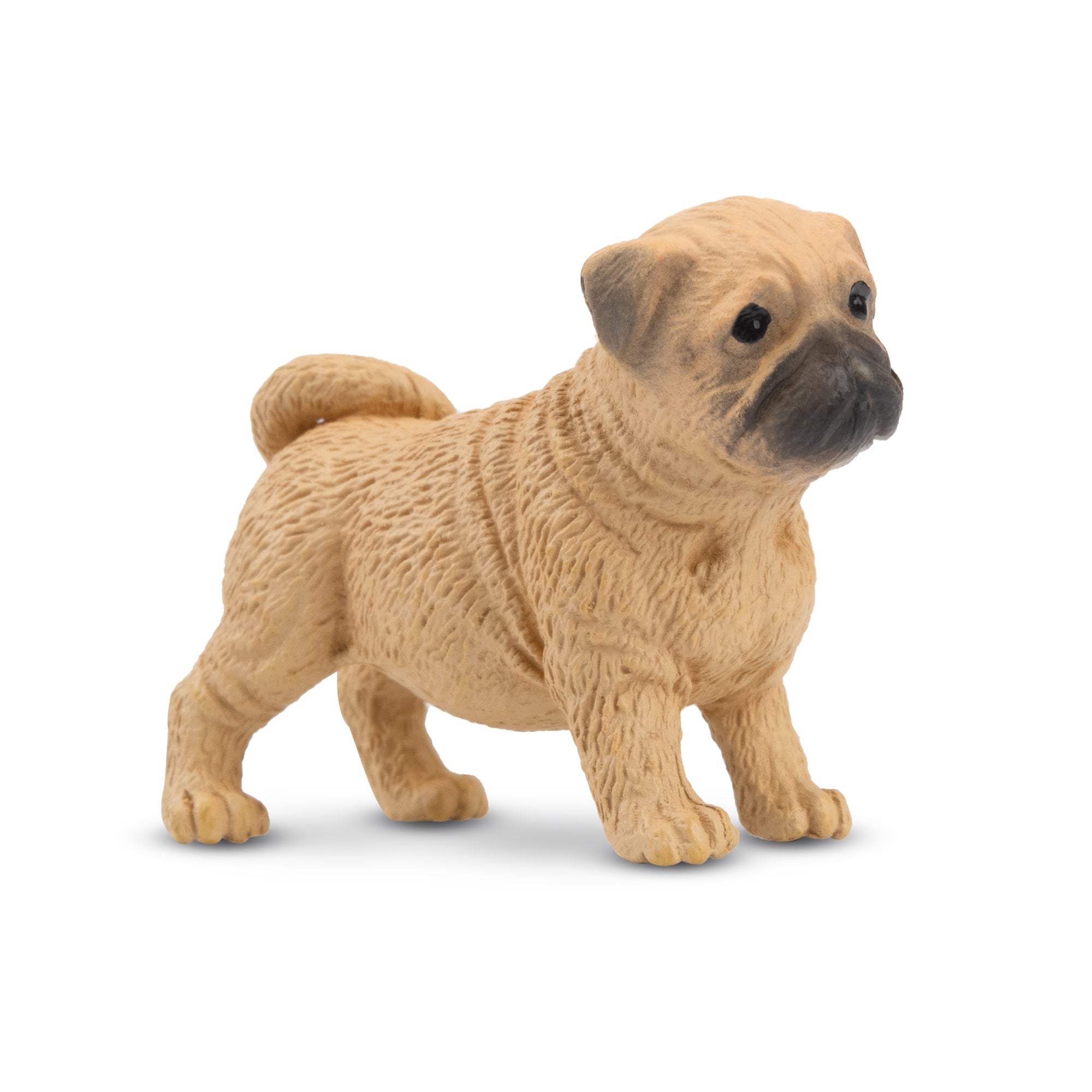 Toymany Mini Standing Pug Puppy Figurine Toy