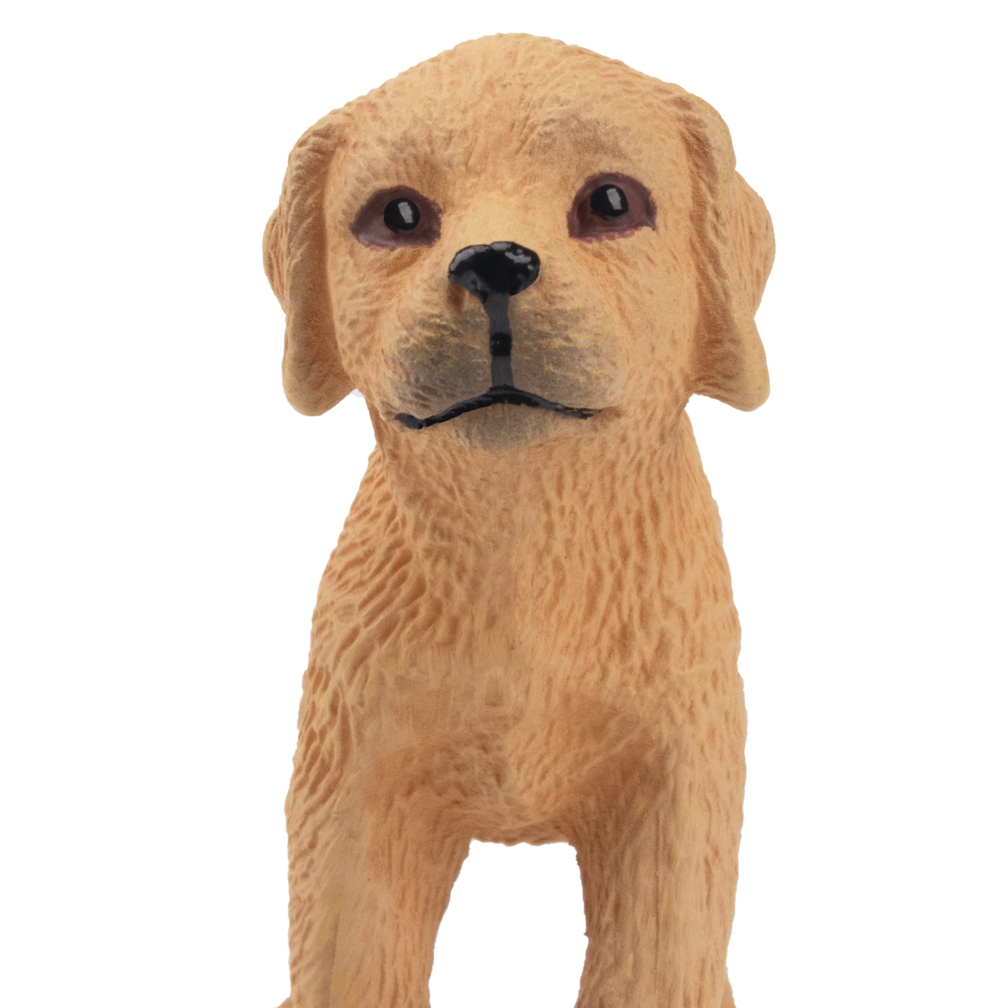 Toymany Mini Standing Yellow Labrador Retriever Puppy Figurine Toy-detail