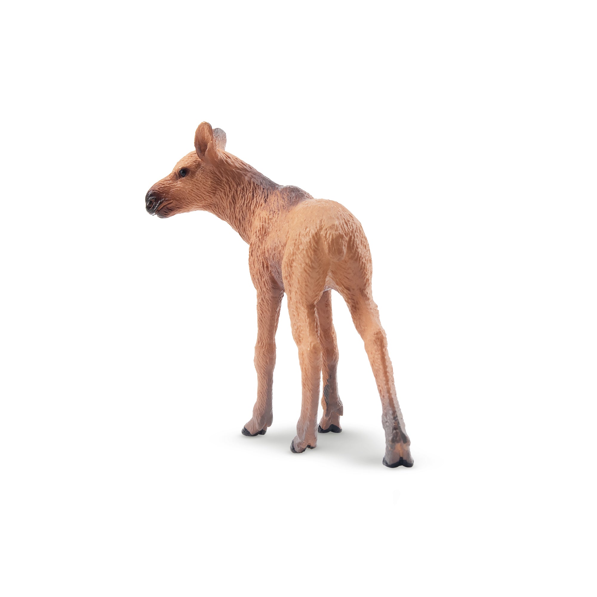 Toymany Moose Calf Figurine Toy-back