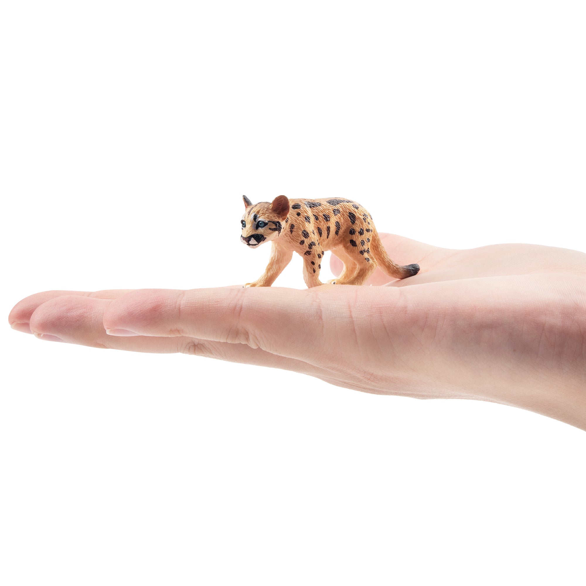 Toymany Mountain Lion Cub Figurine Toy-on hand