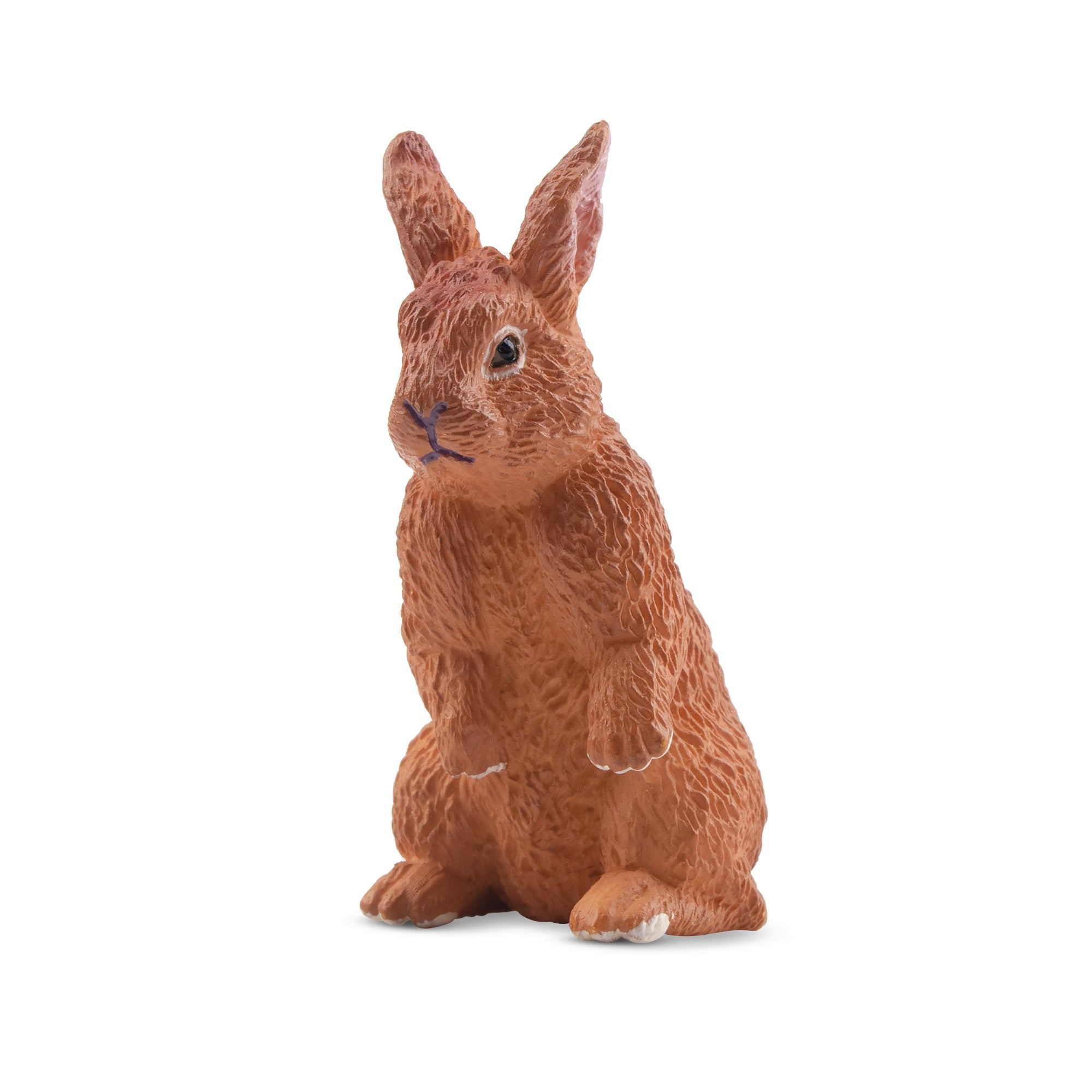 Toymany New Zealand Rabbit Figurine Toy-front