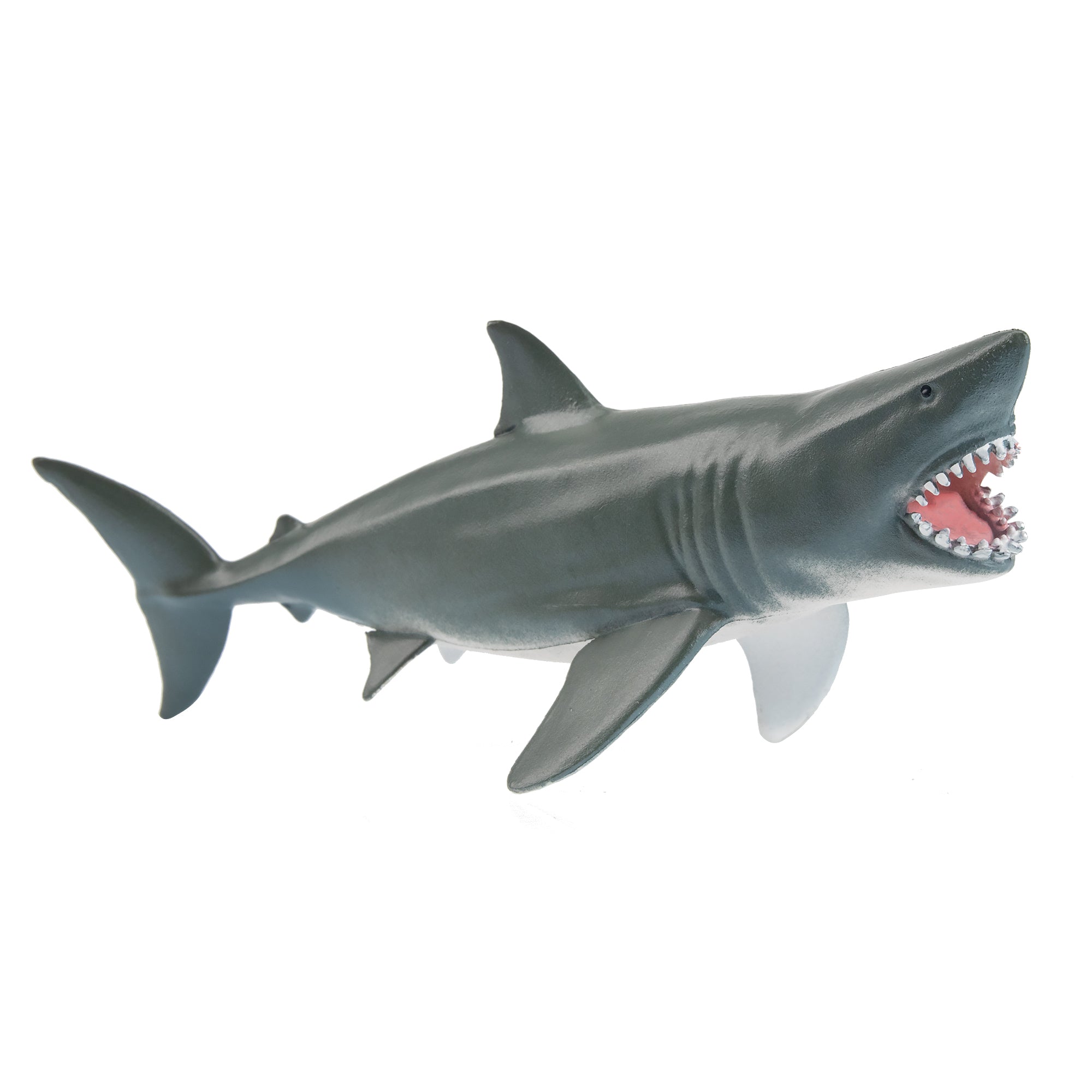 Toymany Open-Mouthed Great White Shark Figurine Toy-2