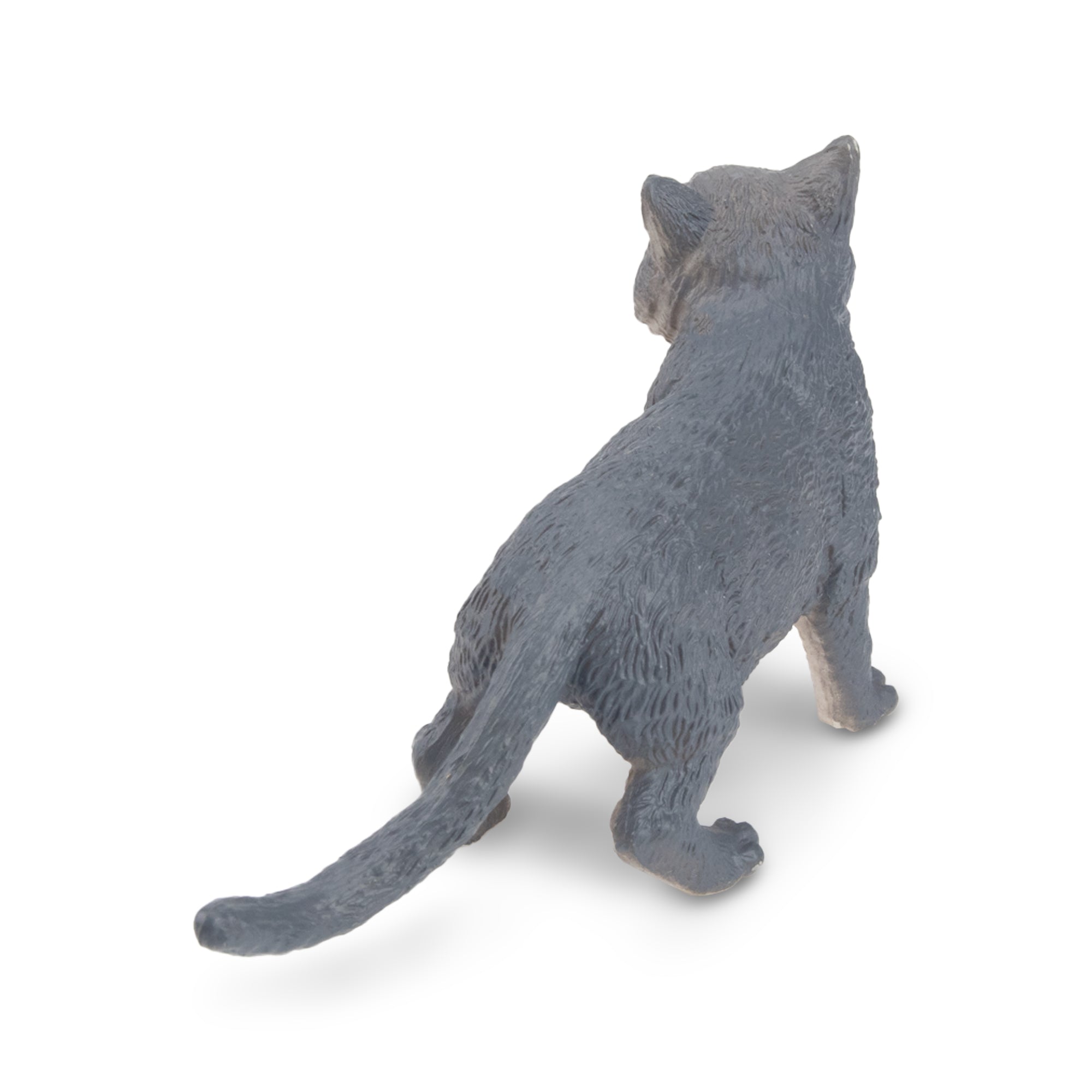 Toymany Russian Blue Cat Figurine Toy-back