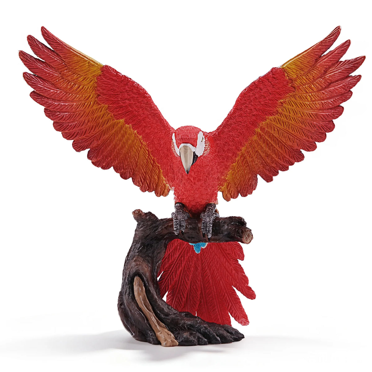 Toymany Scarlet Macaw Figurine Toy-front