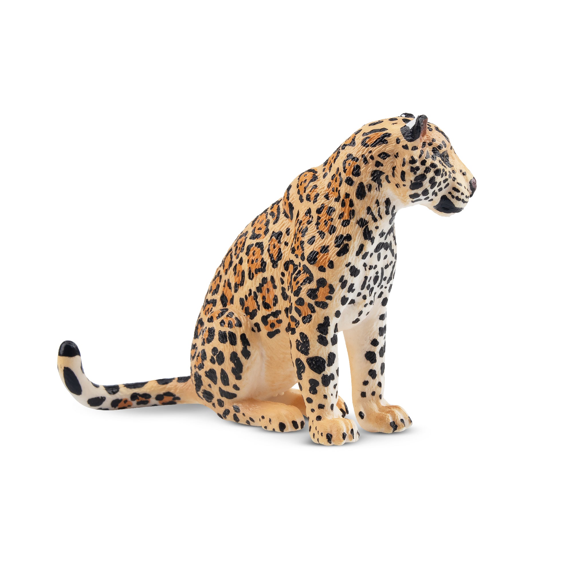 Toymany Sitting Female Jaguar Figurine Toy-2