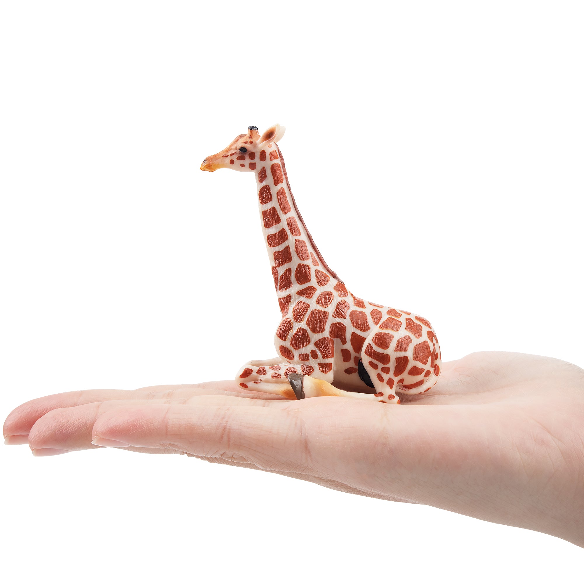Toymany Sitting Giraffe Figurine Toy-on hand