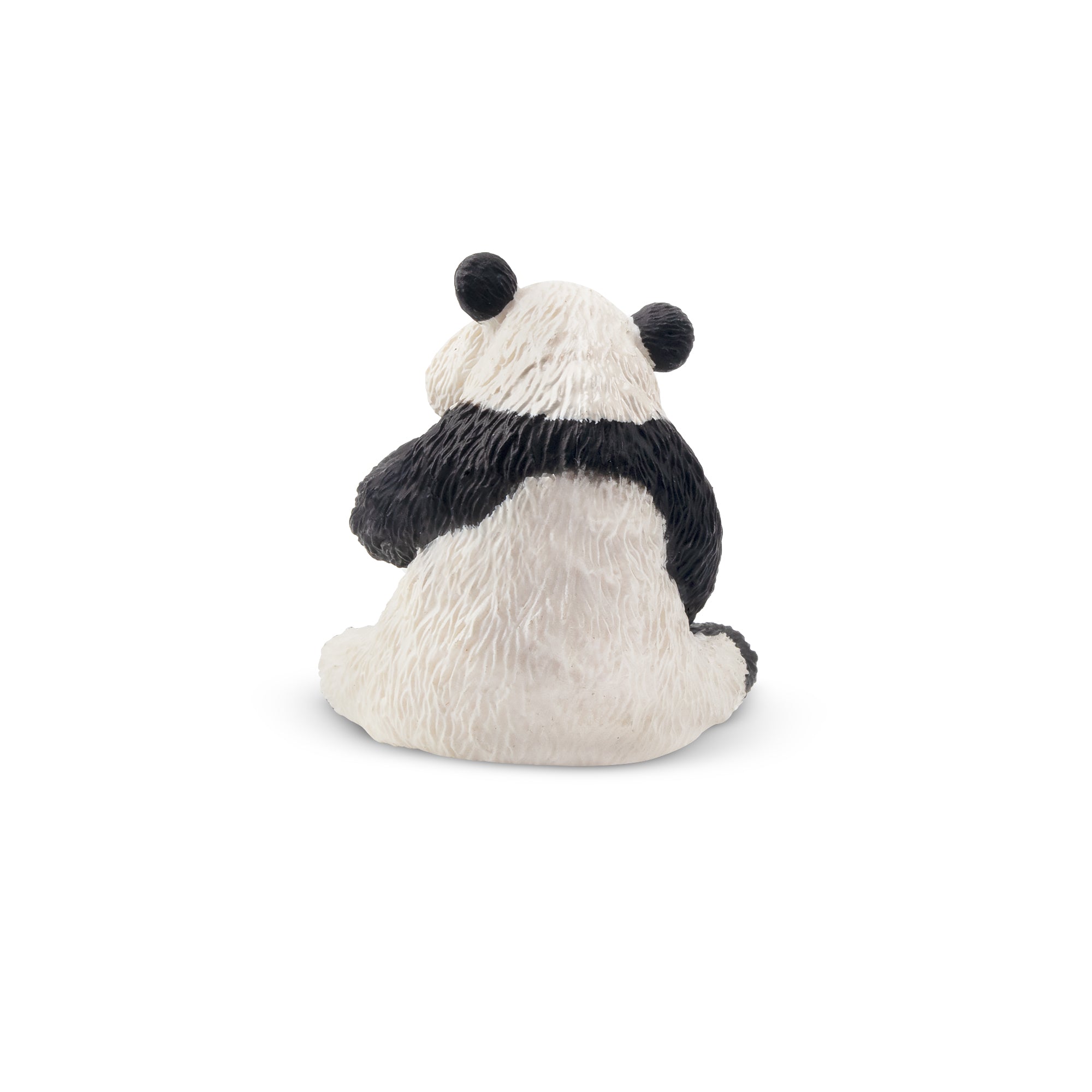 Toymany Sitting Panda Cub Figurine Toy-back