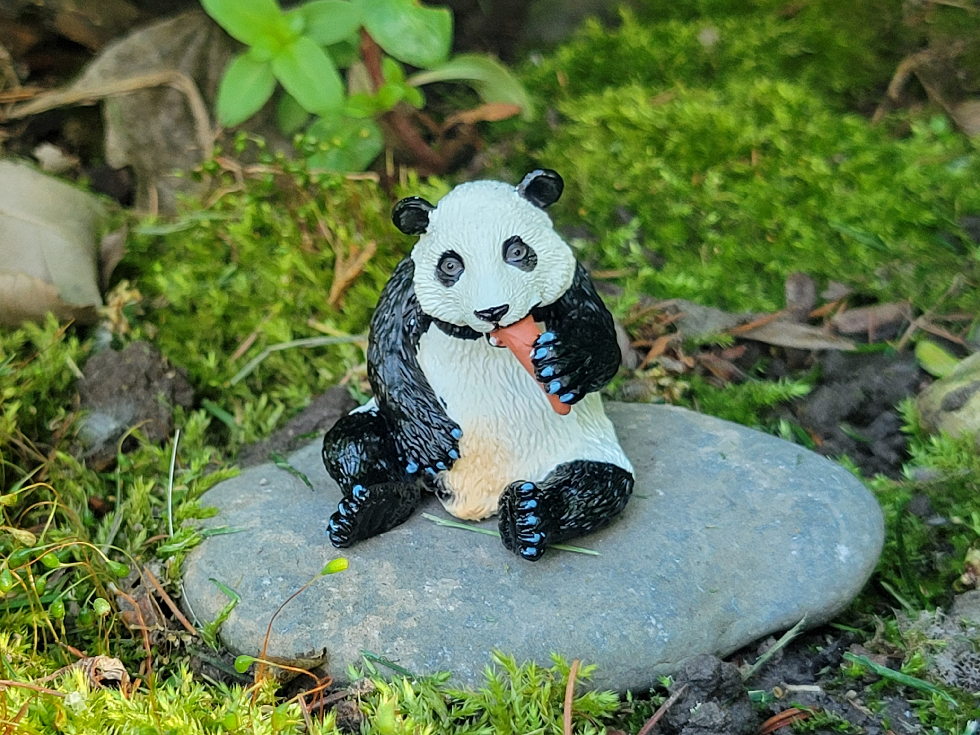 Toymany Sitting Panda Cub Figurine Toy-outdoor