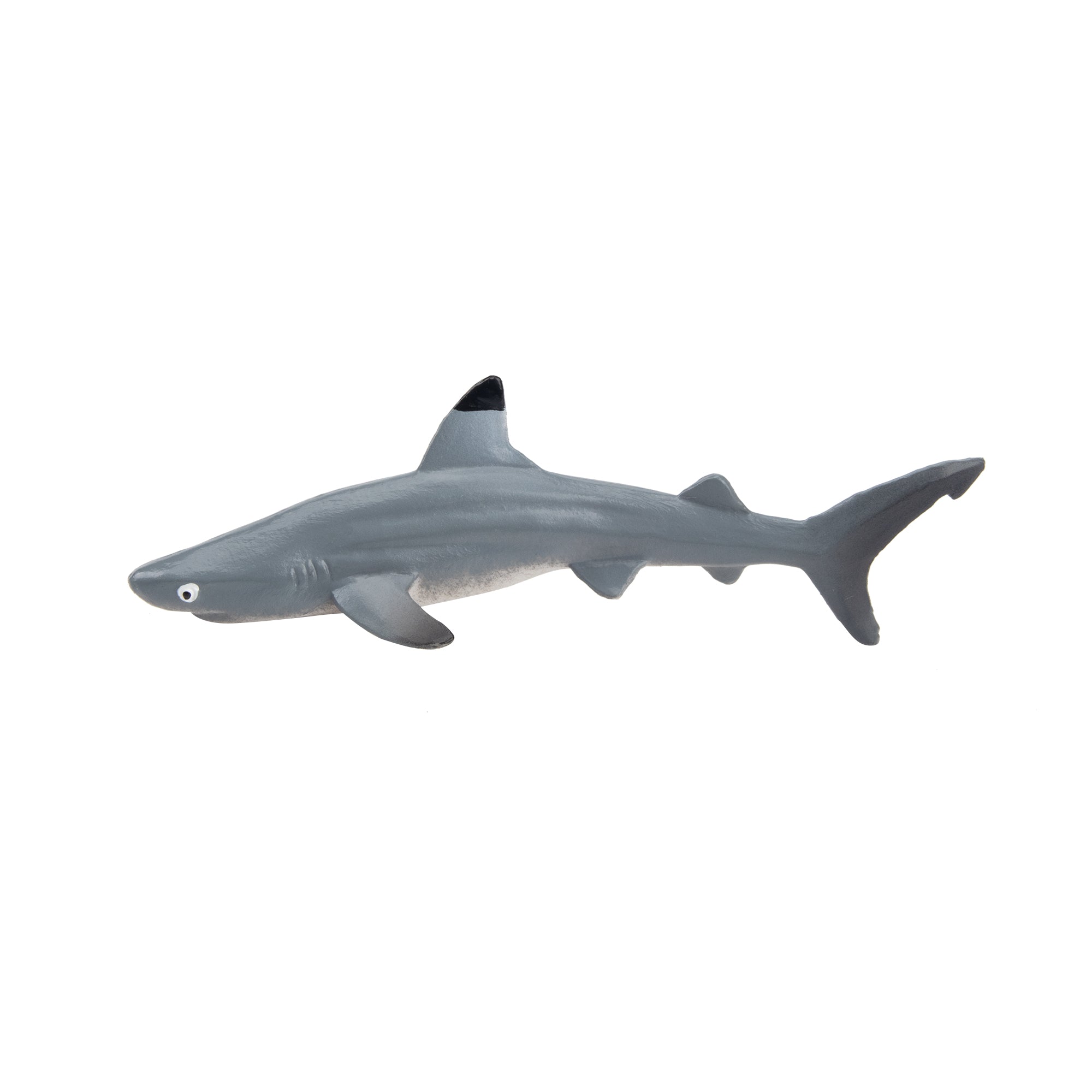 Toymany Small Size Blacktip Reef Shark Figurine Toy-2