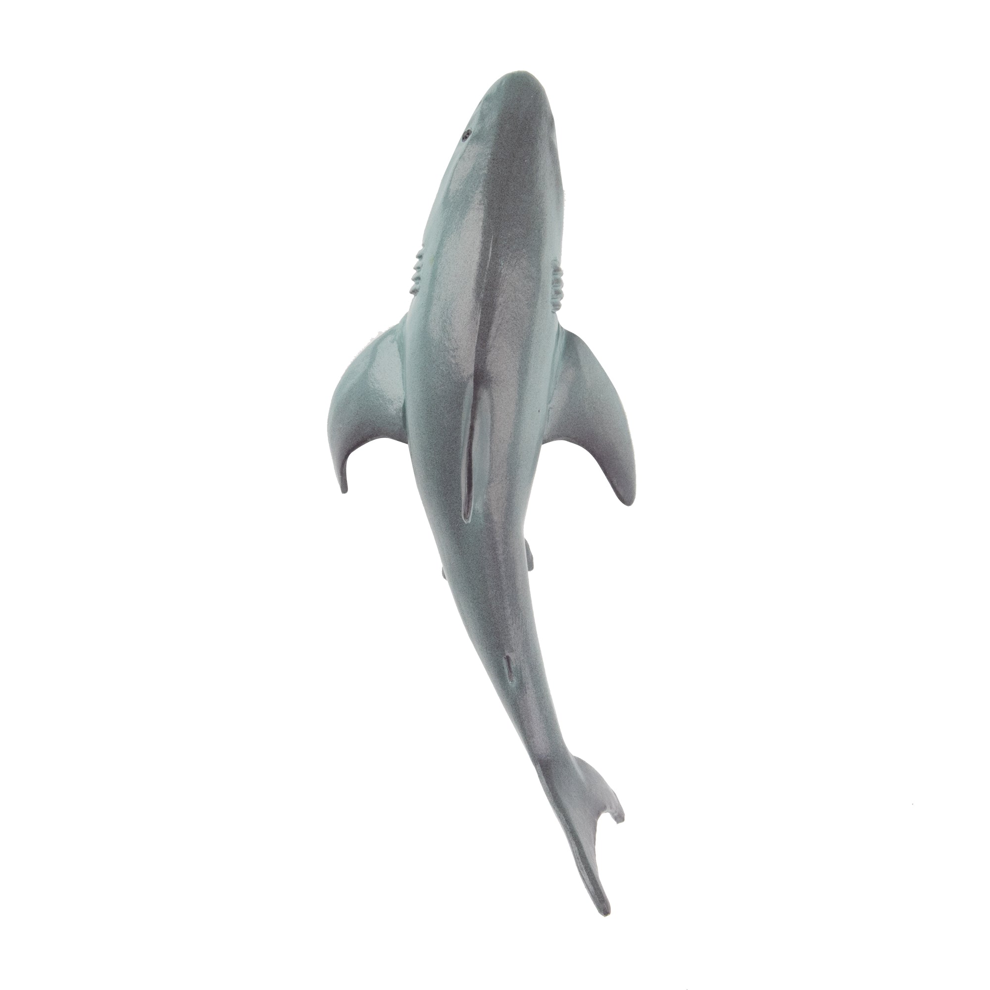 Toymany  Small Size Great White Shark Figurine Toy-top