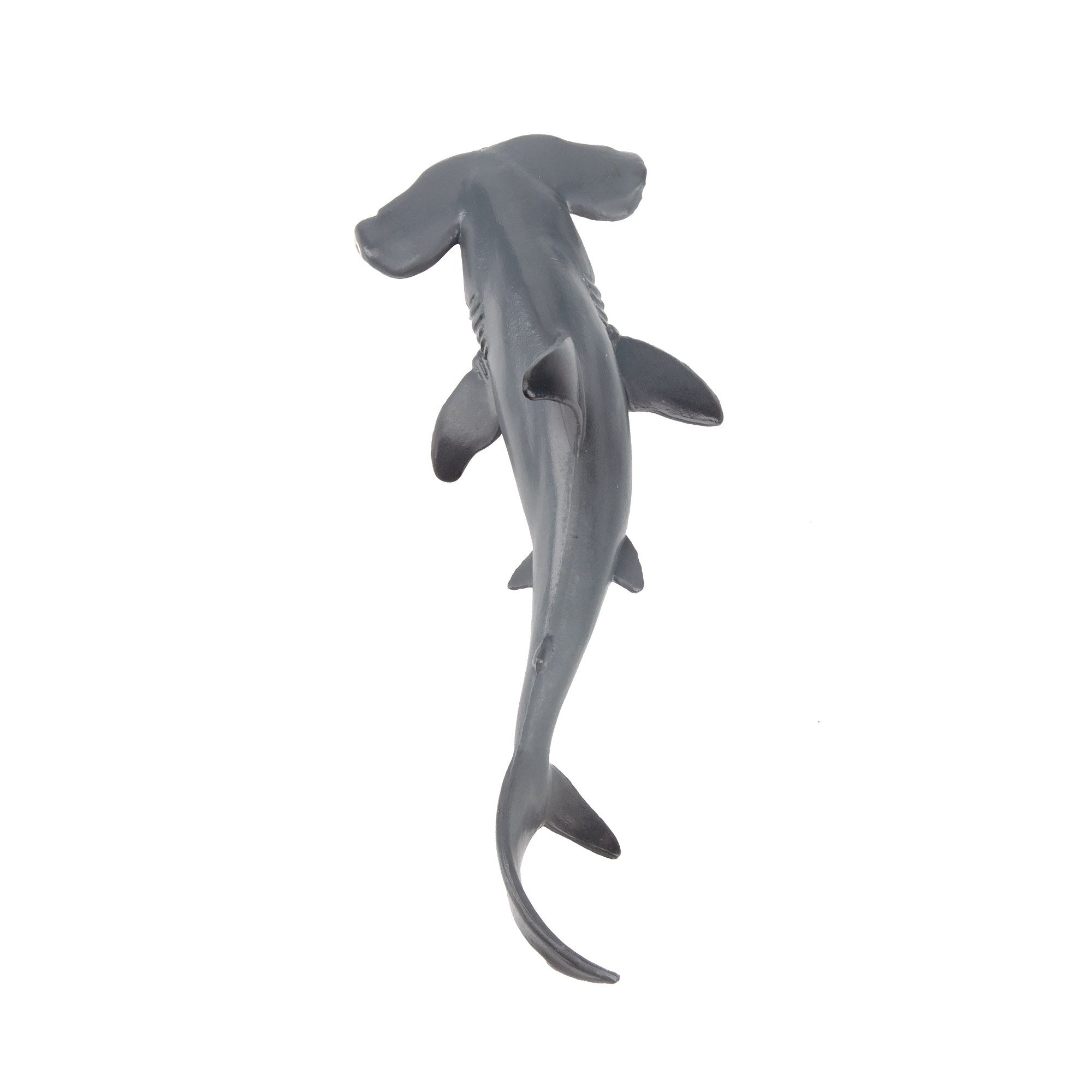 Toymany Small Size Scalloped Hammerhead Shark Figurine Toy-top