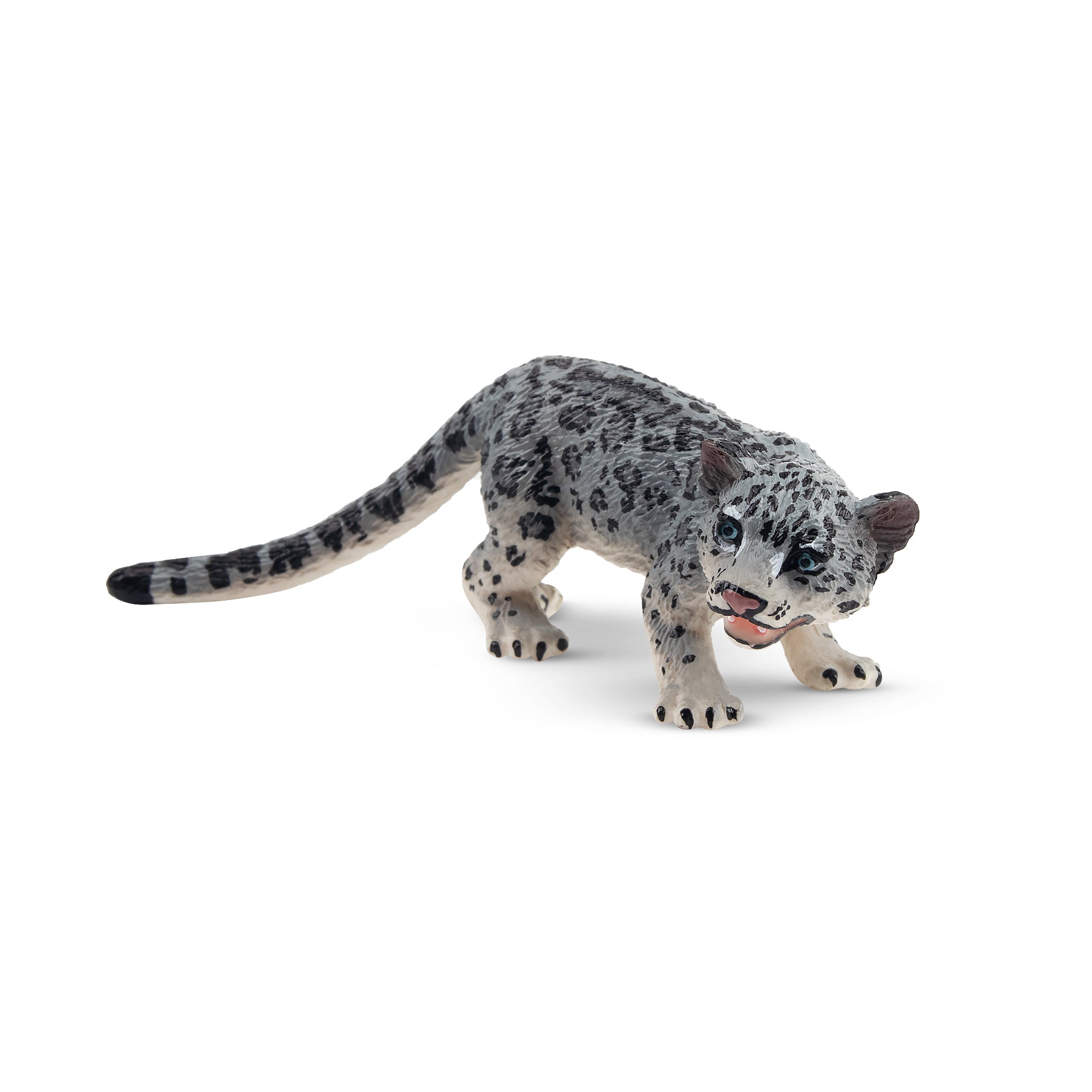 Toymany Snow Leopard Cub Figurine Toy-front