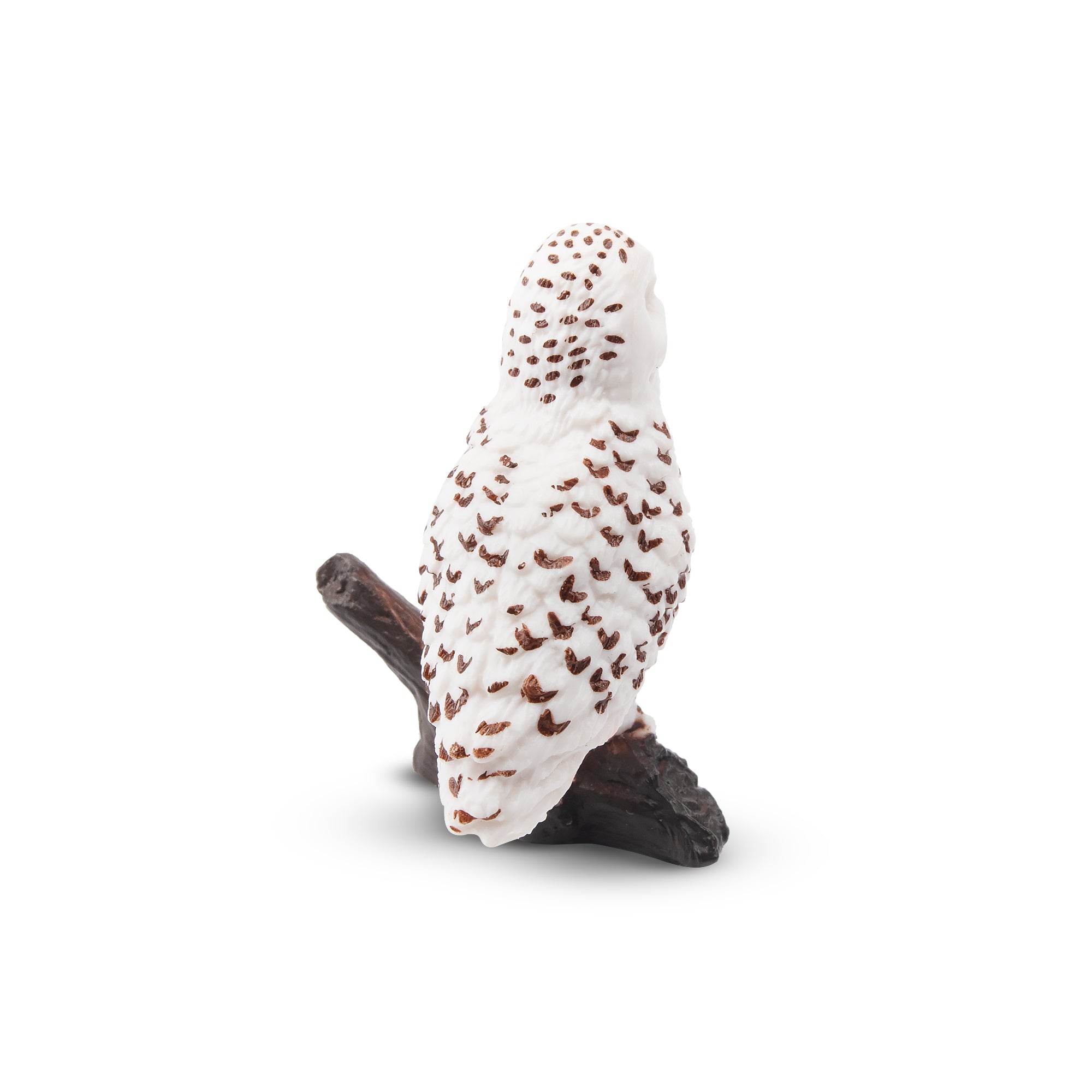 Toymany  Snowy Owl Figurine Toy-back