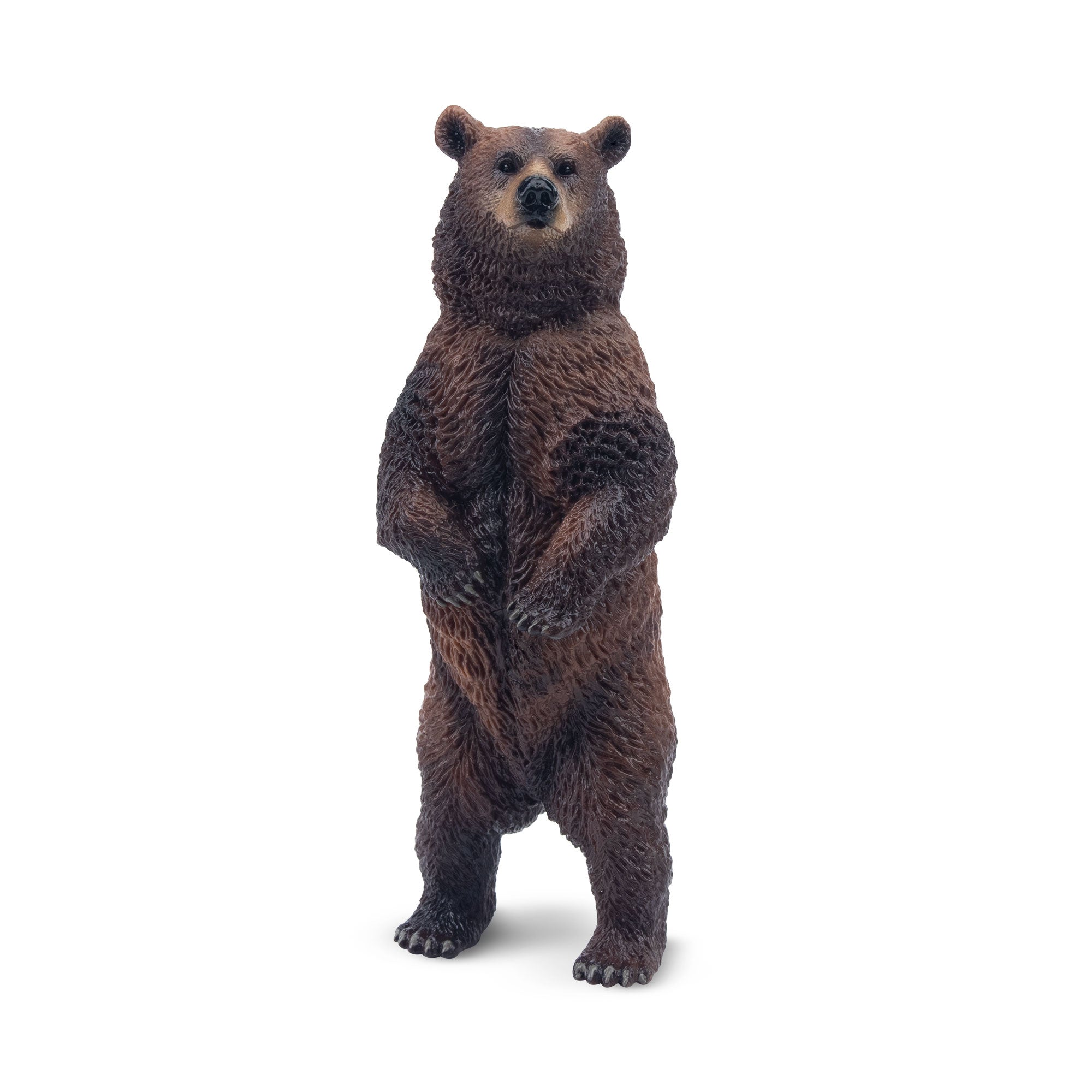 Toymany Standing Brown Bear Figurine Toy