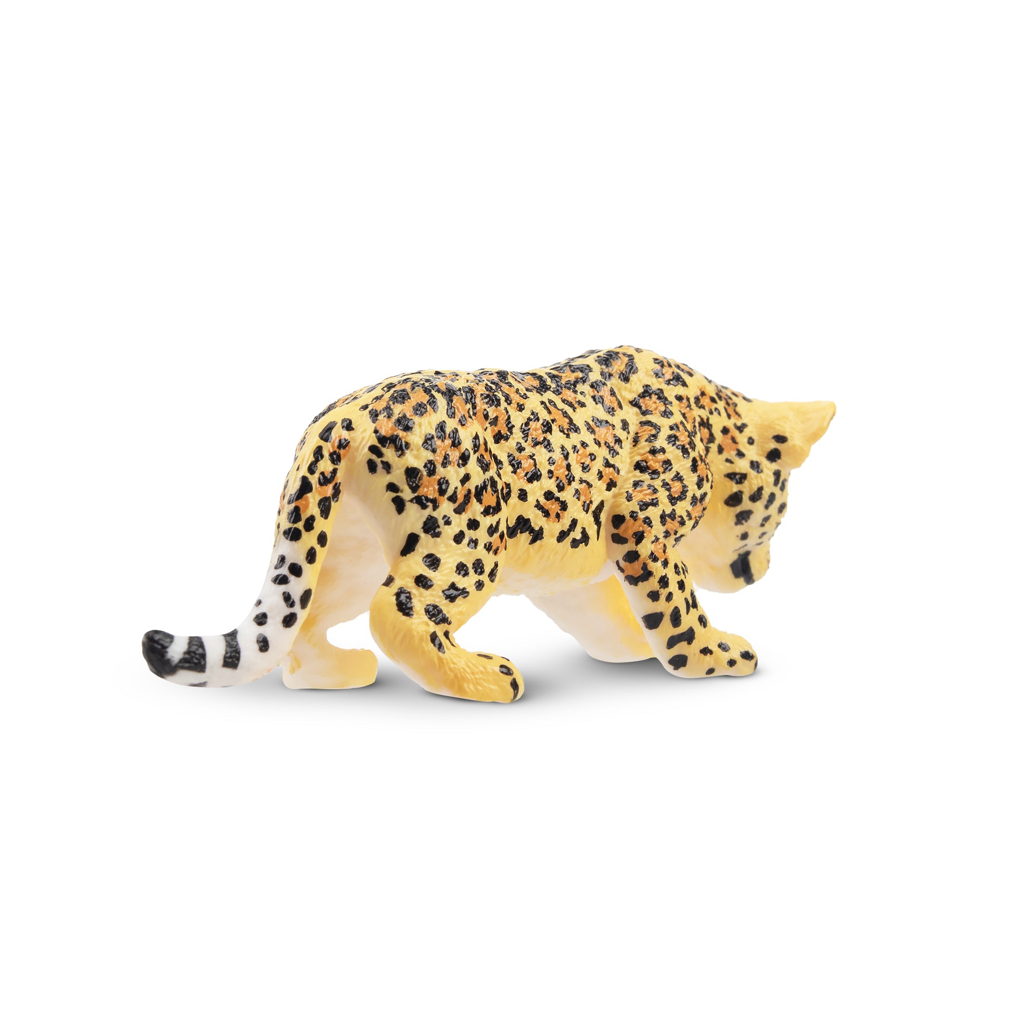 Toymany Standing Leopard Cub Figurine Toy-back