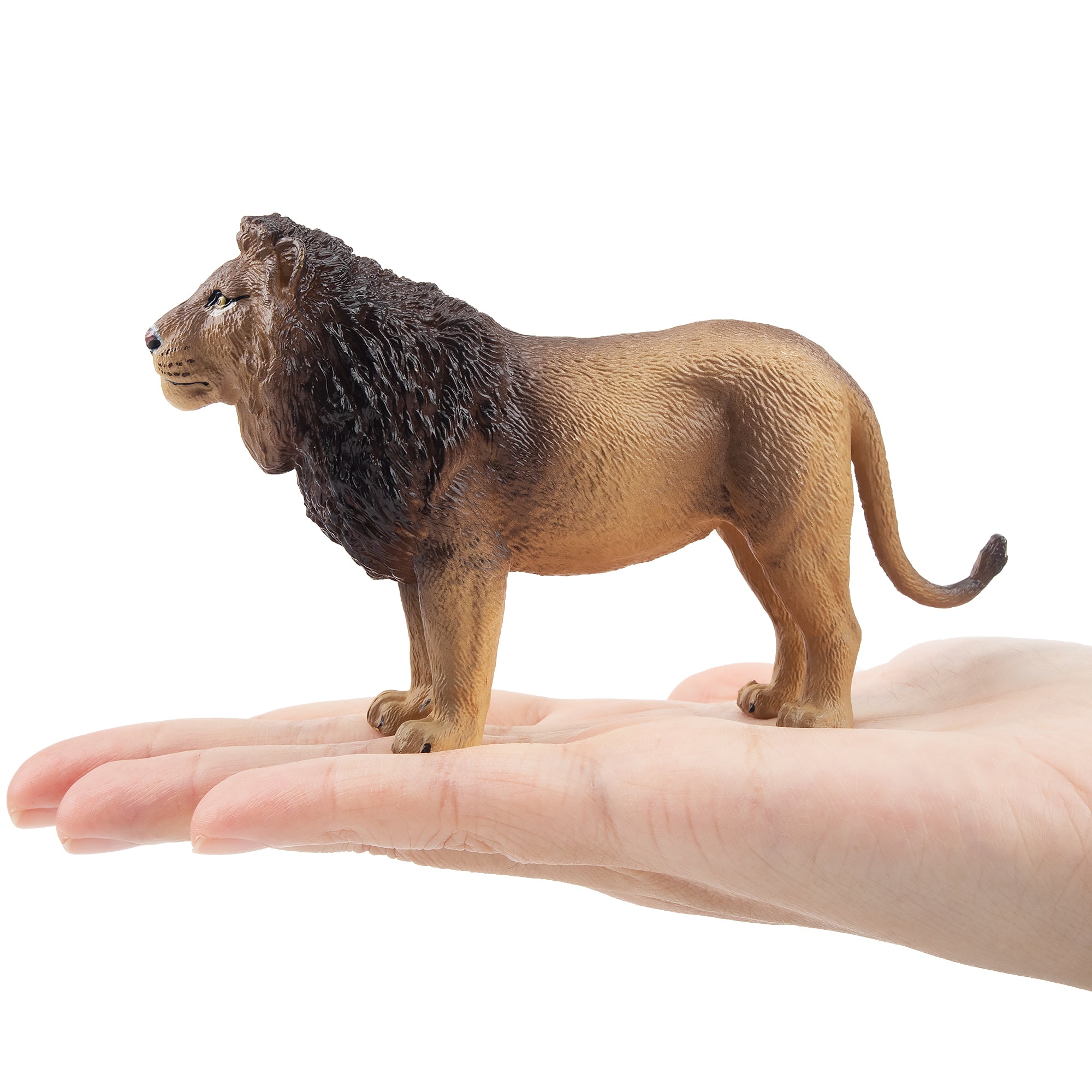 Toymany Standing Lion Figurine Toy-on hand
