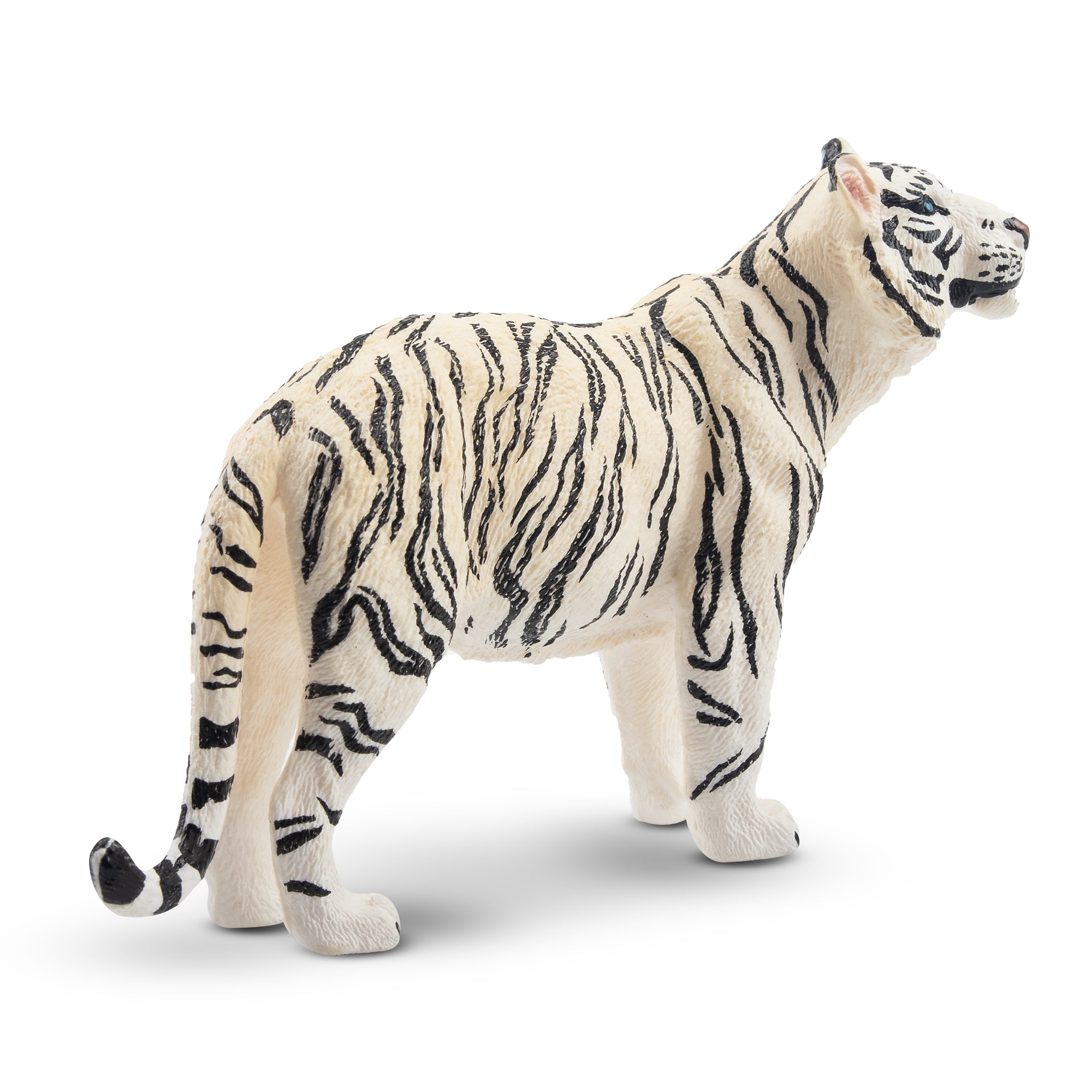 Toymany Staning White Tigress Figurine Toy-back