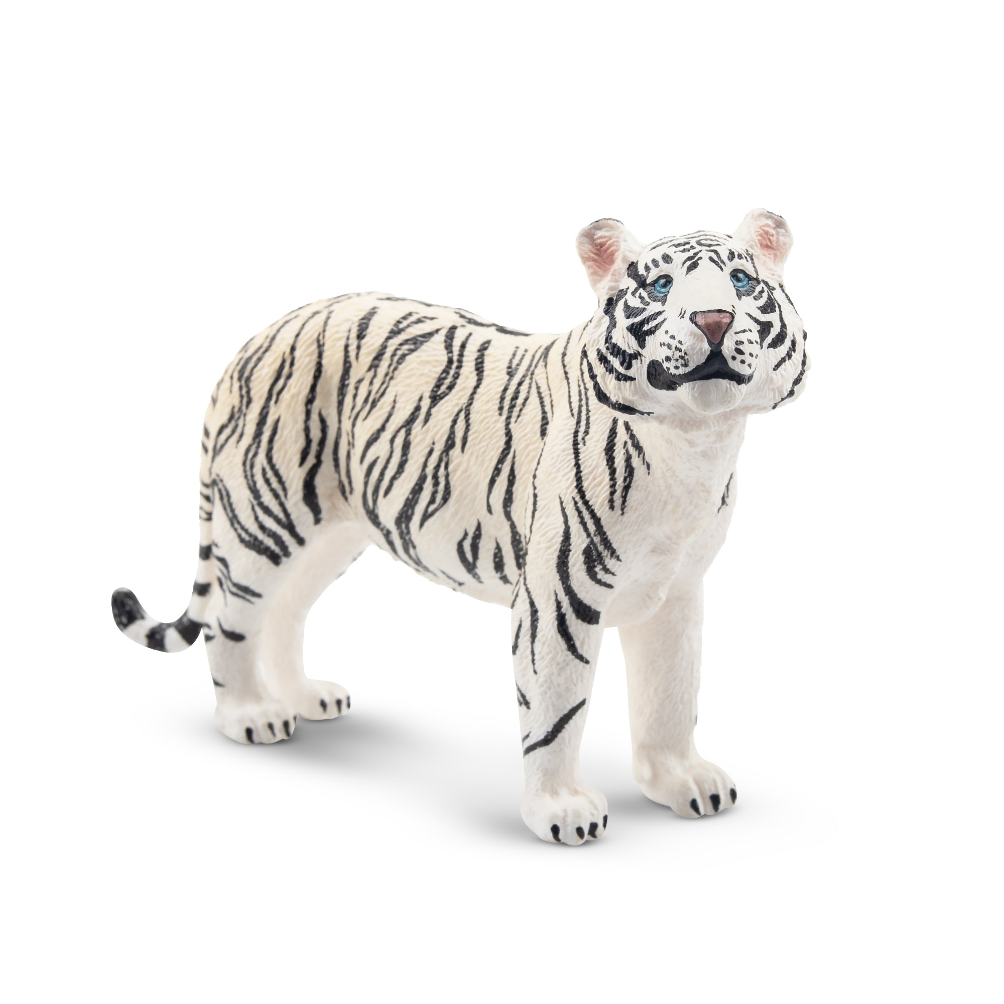 Toymany Staning White Tigress Figurine Toy-front