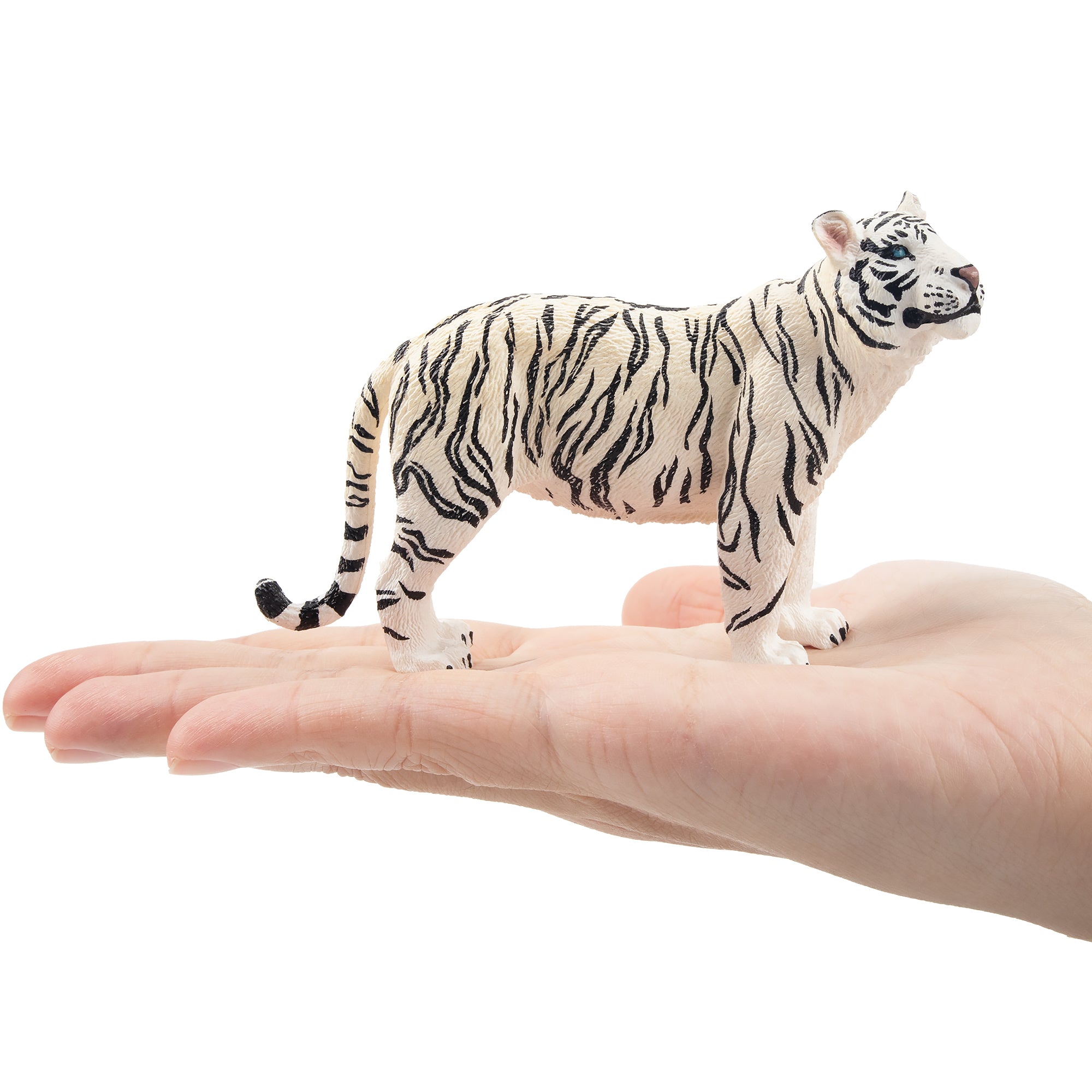 Toymany Staning White Tigress Figurine Toy-on hand