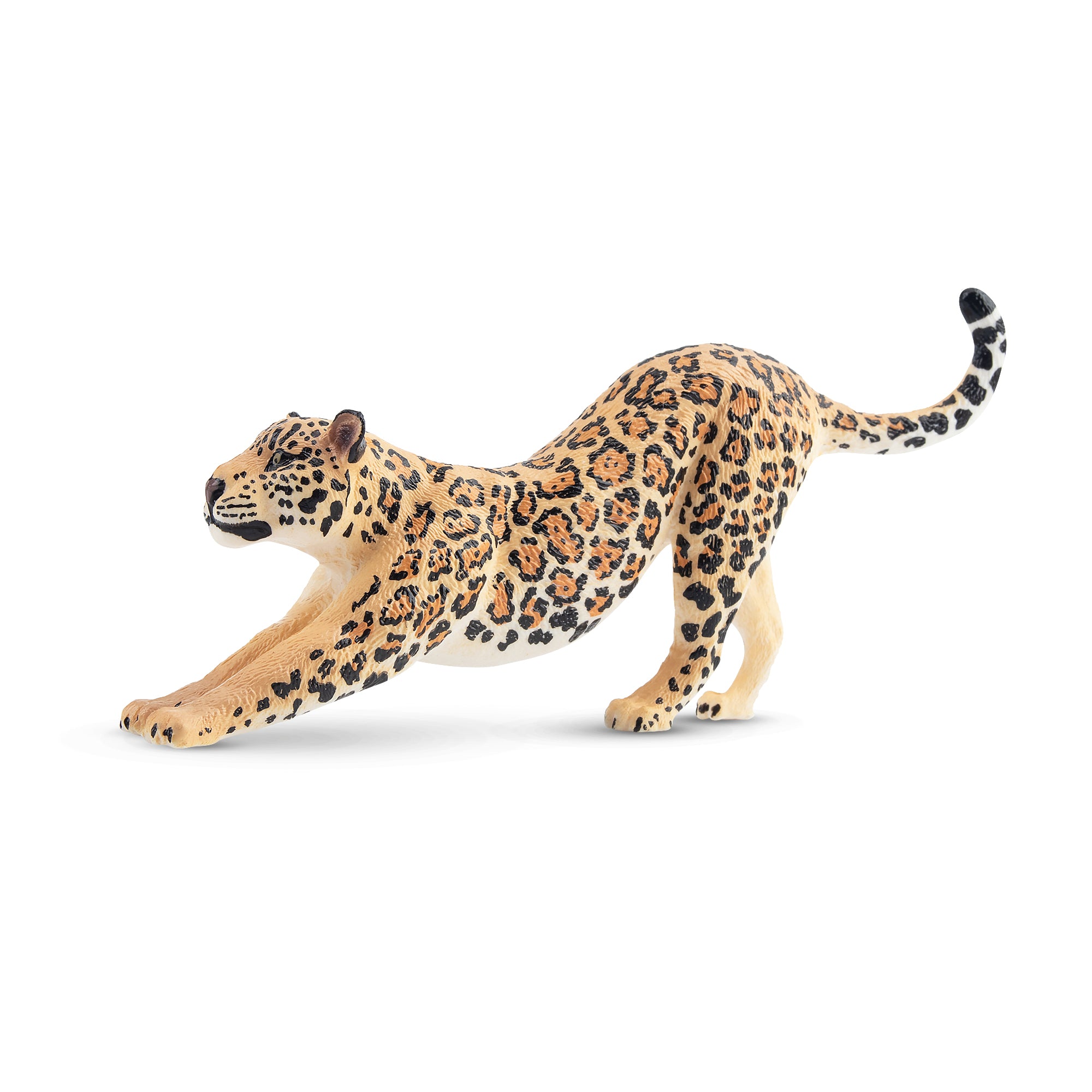 Toymany Stretching Male Jaguar Realistic Animal Figurine Toy Toymany Stretching Male Jaguar Realistic Animal Figurine Toy