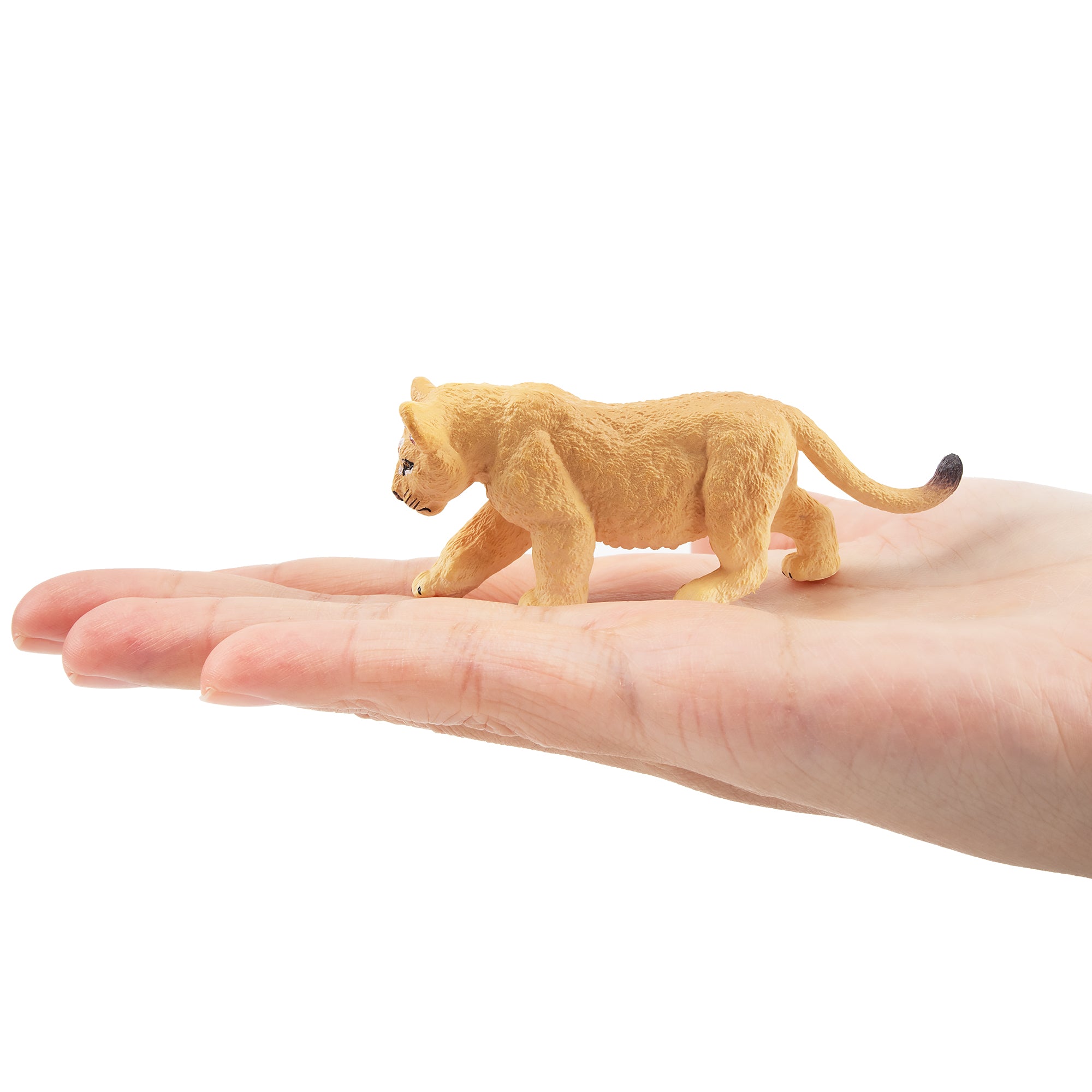 Toymany Walking Lion Cub Figurine Toy - 1-on hand
