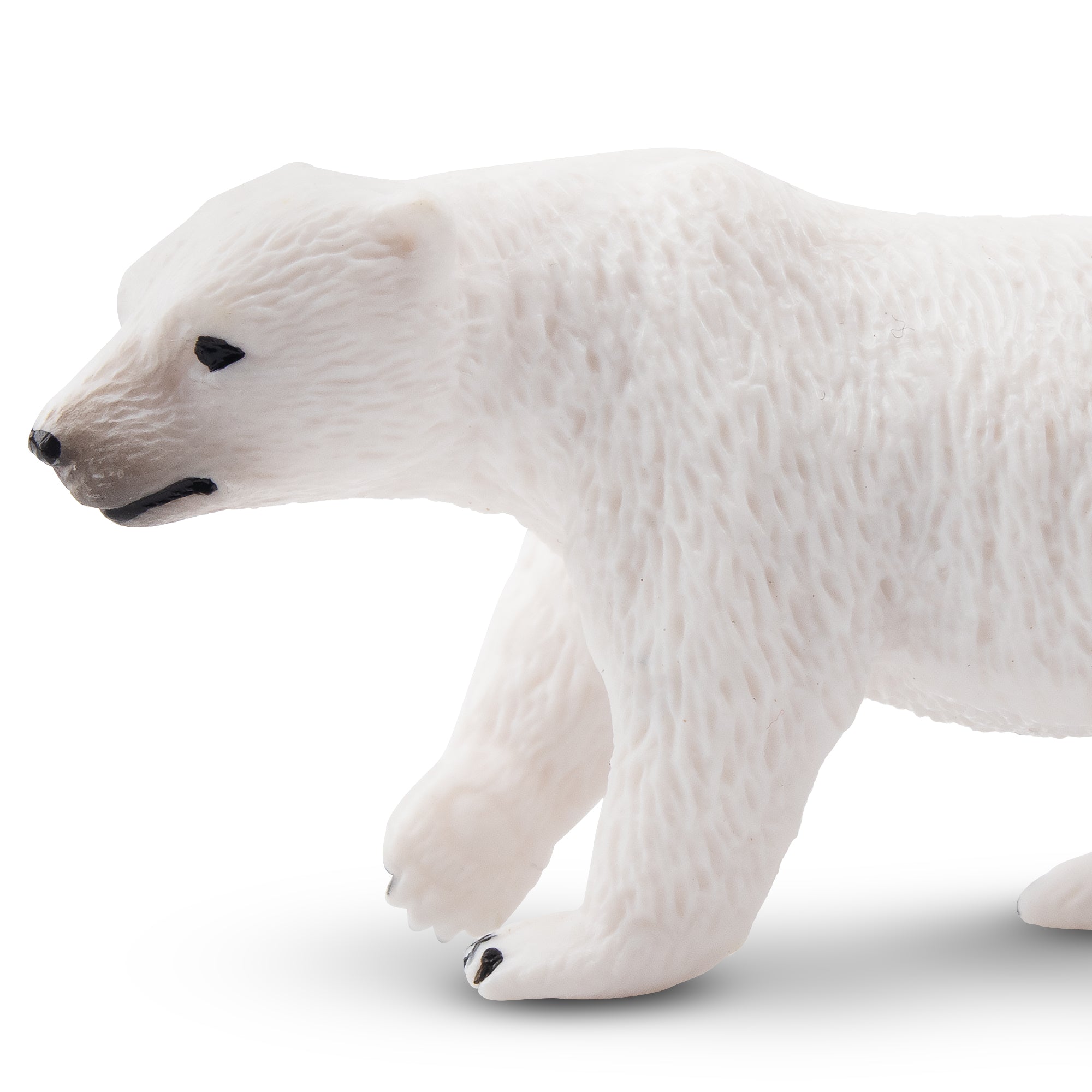 Toymany Walking Polar Bear Figurine Toy-detail