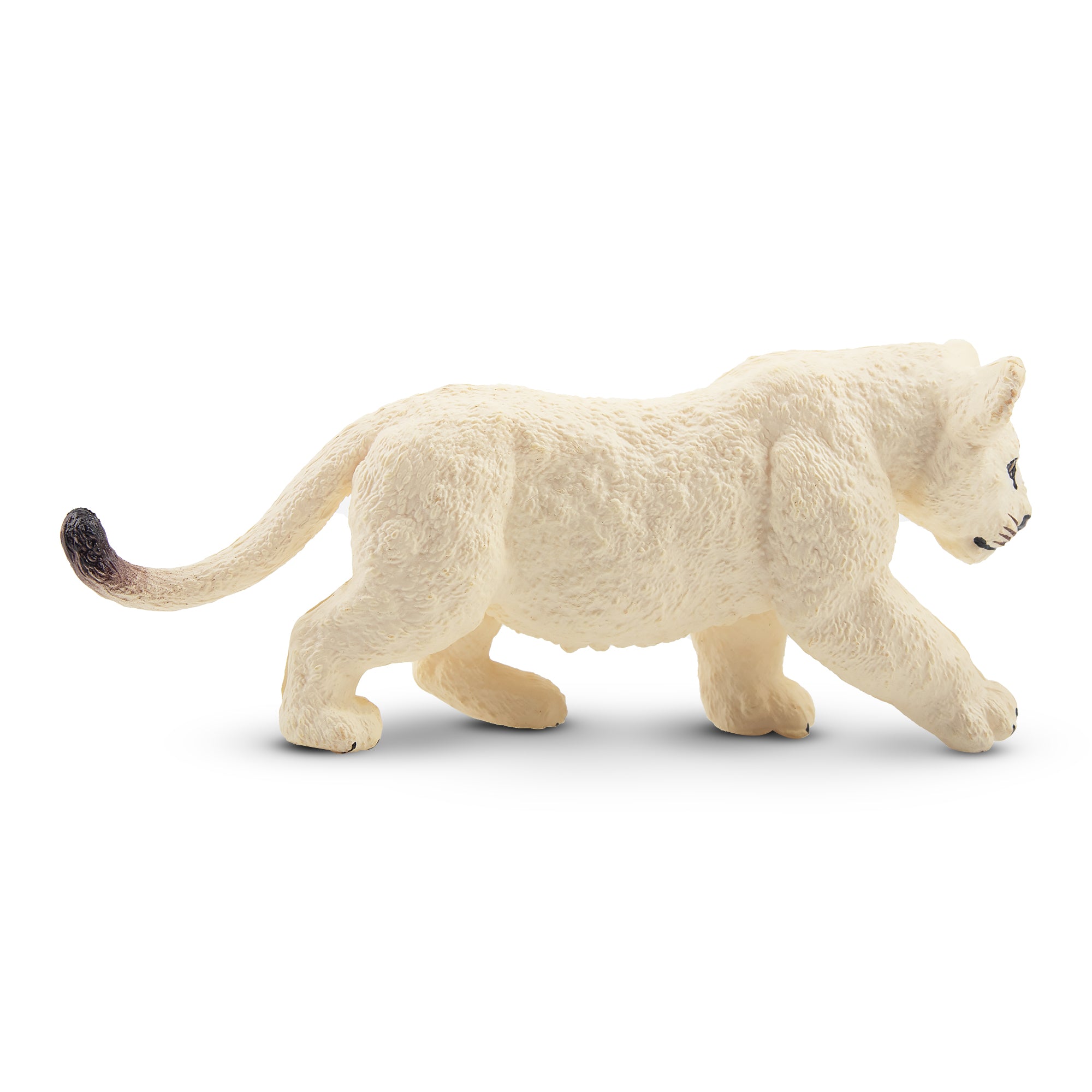 Toymany Walking White Lion Cub Figurine Toy-2