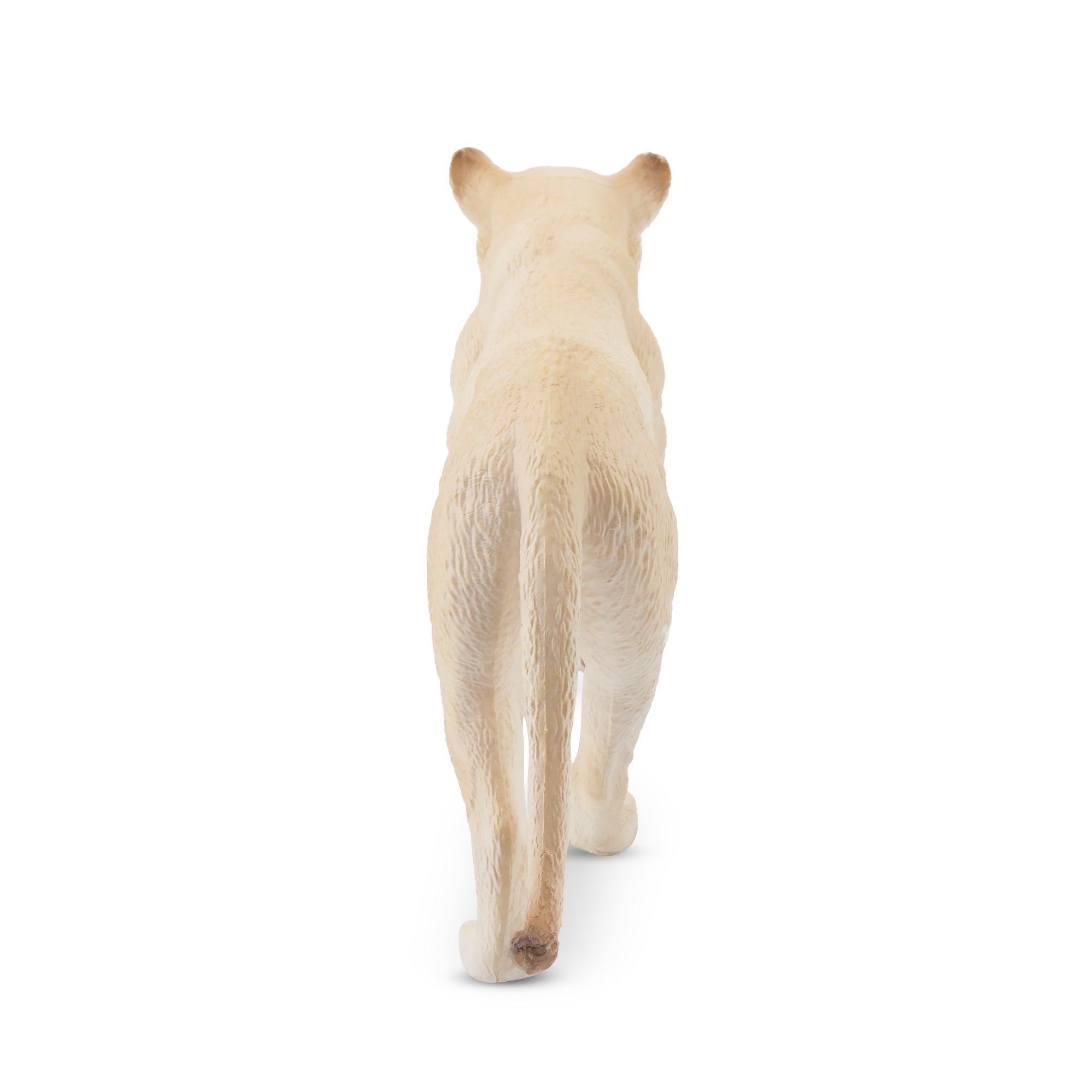 Toymany Walking White Lioness Figurine Toy-back