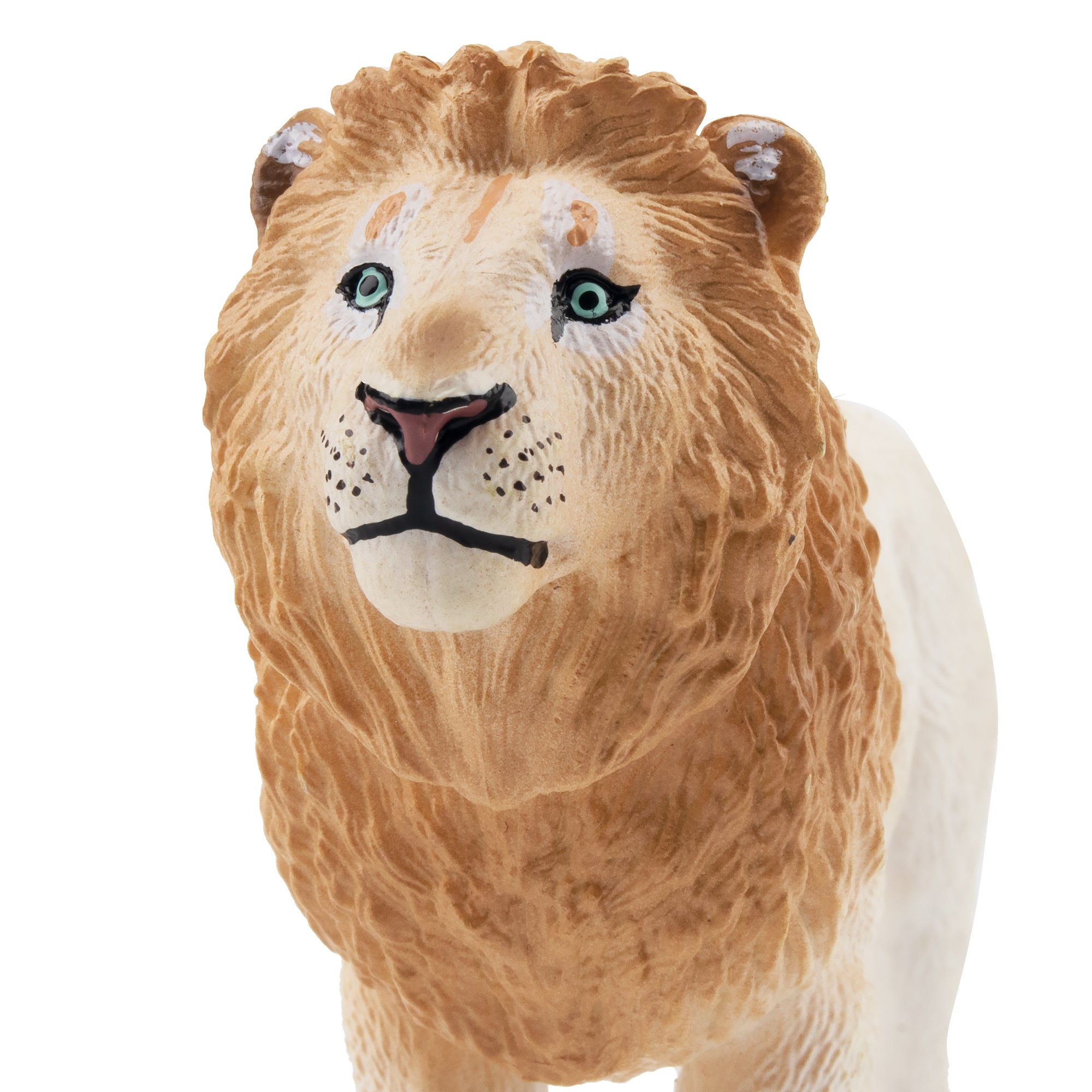 Toymany White Lion Figurine Toy-detail