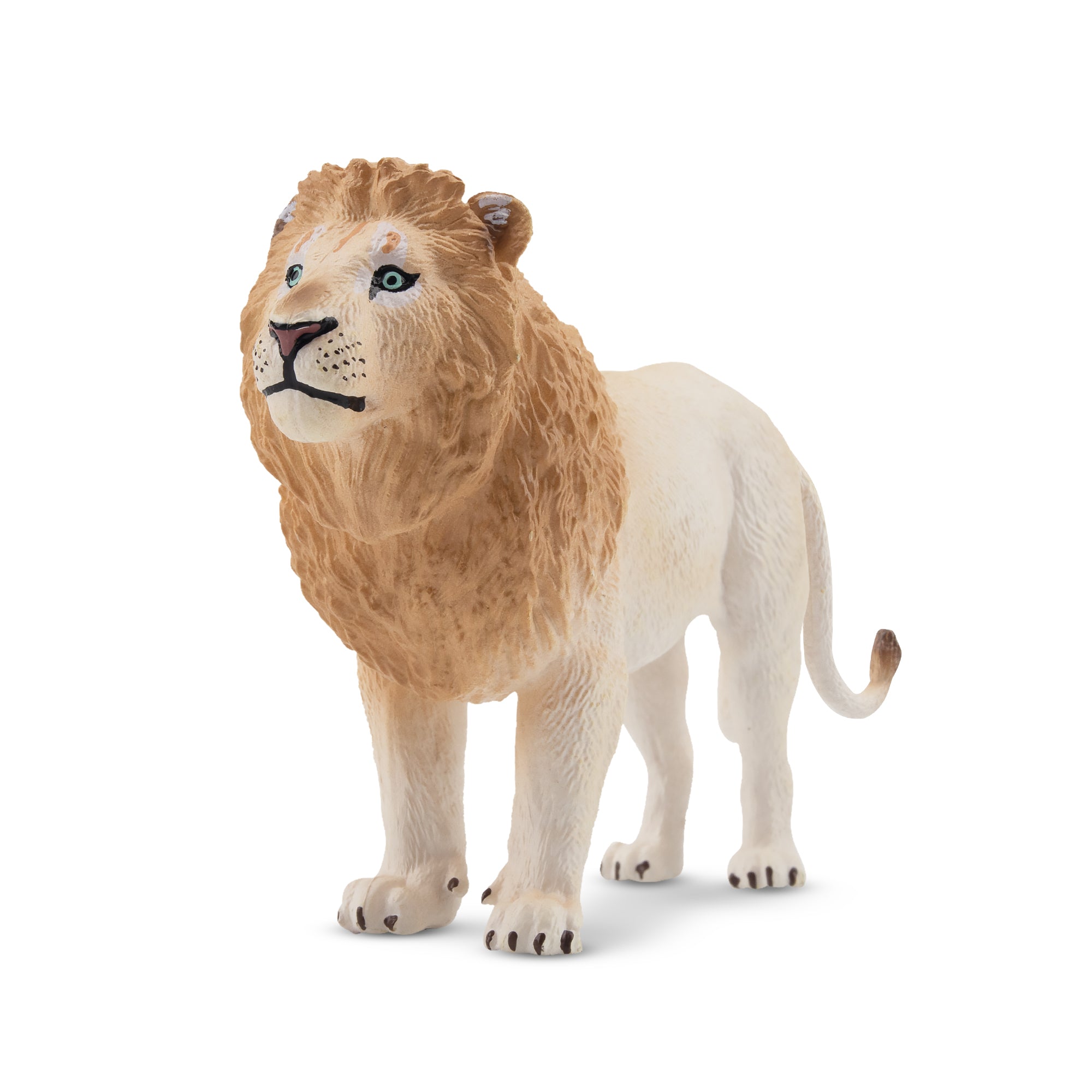 Toymany White Lion Figurine Toy