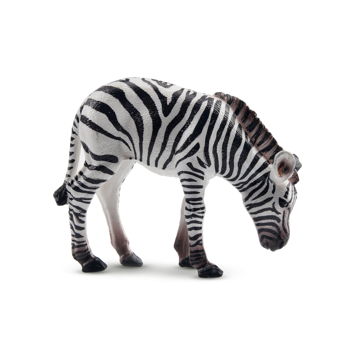 Toy R Us Zebra Zebra Figurine: Elegant Stripes of the African Savanna | Toymany