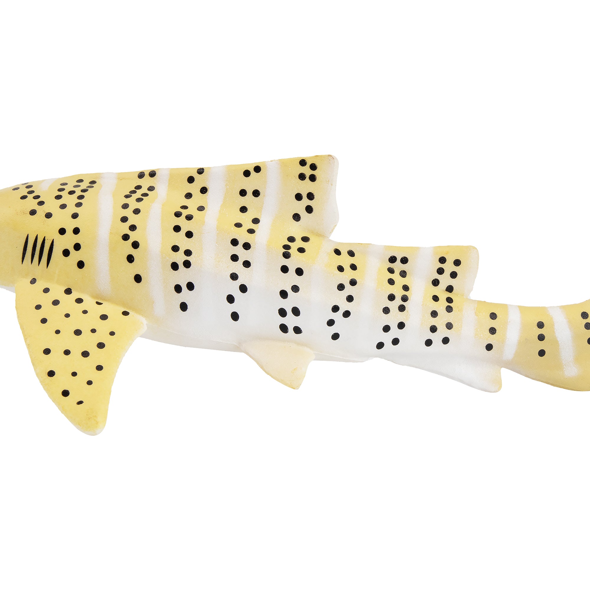 Toymany Zebra Shark Figurine Toy-detail