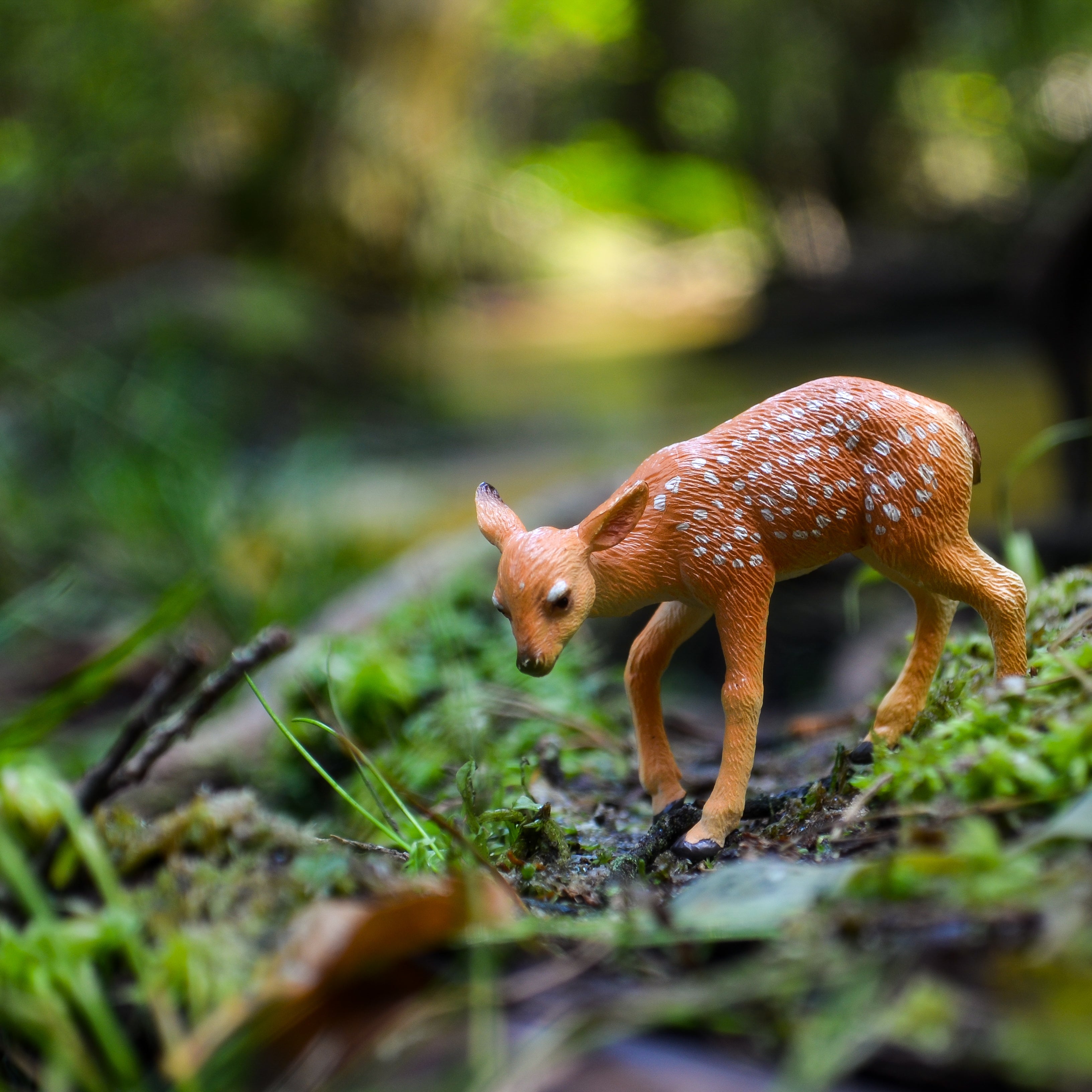 Toymany Fawn Figurine Toy - Small Size