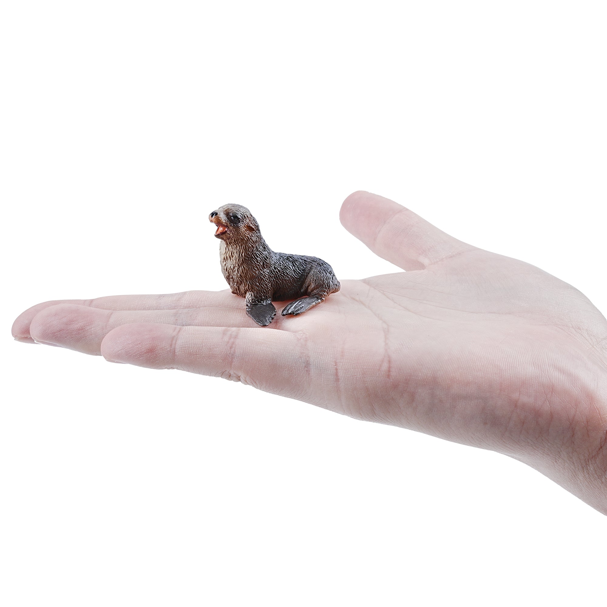 Toymany_Fur_Seal_Figurine_Toy_Small_Size-on_hand
