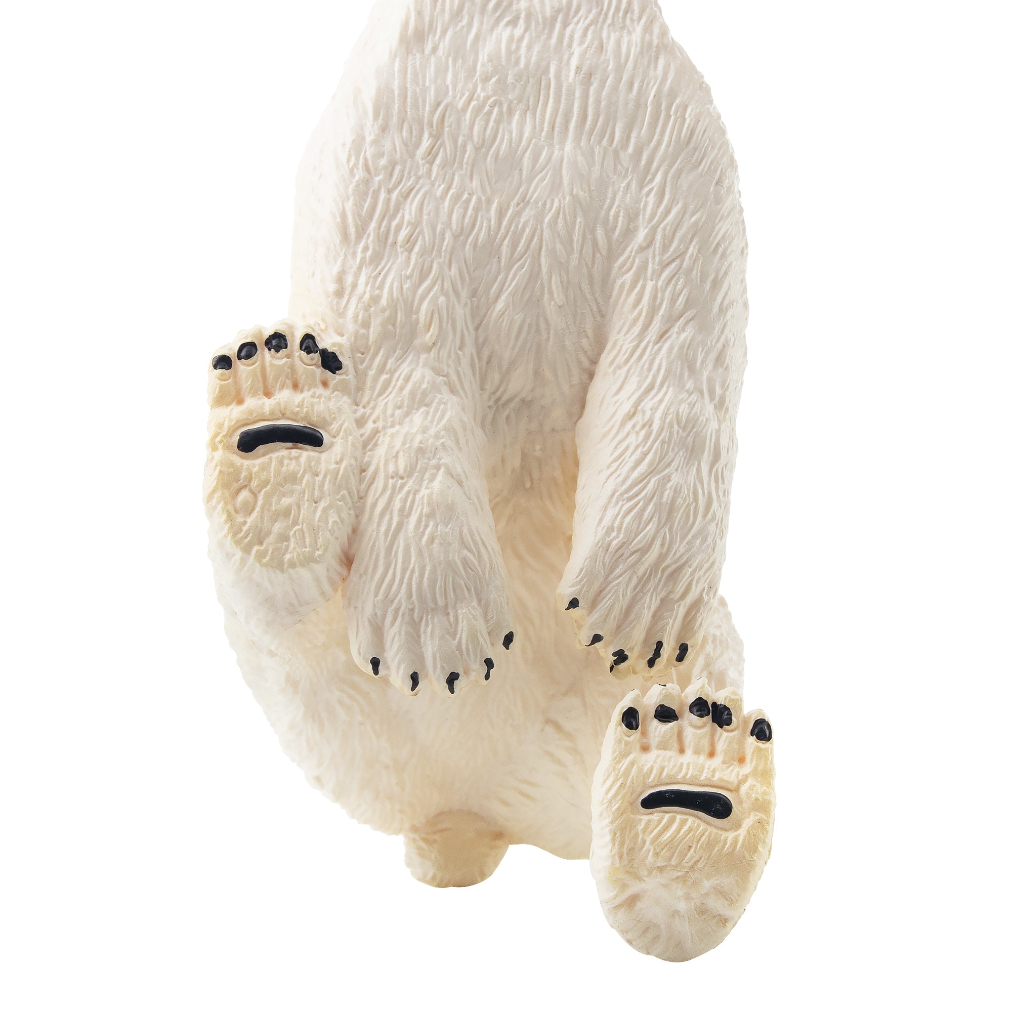 Toymany Lying Adult Polar Bear Figurine Toy