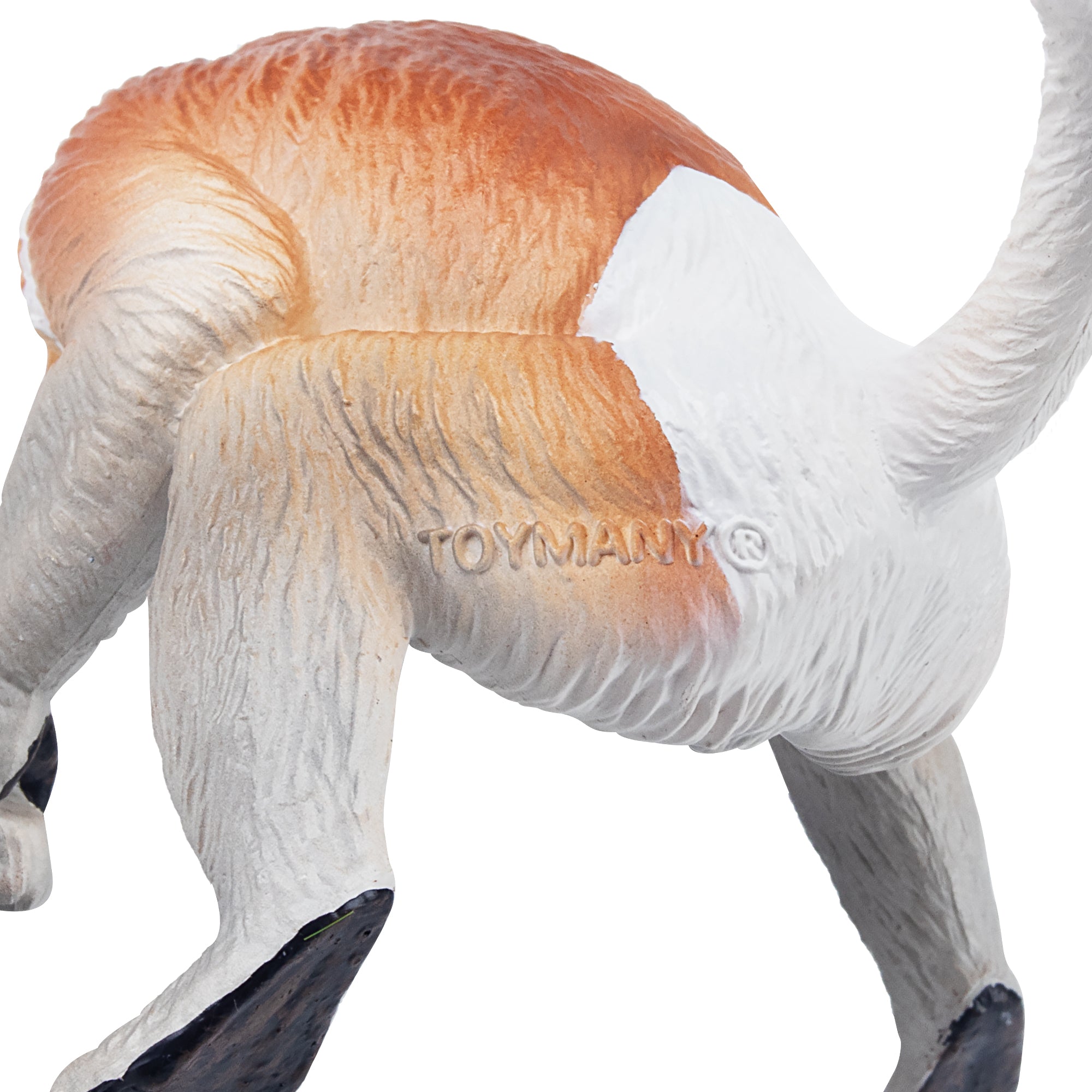 Toymany Proboscis Monkey Figurine Toy-detail