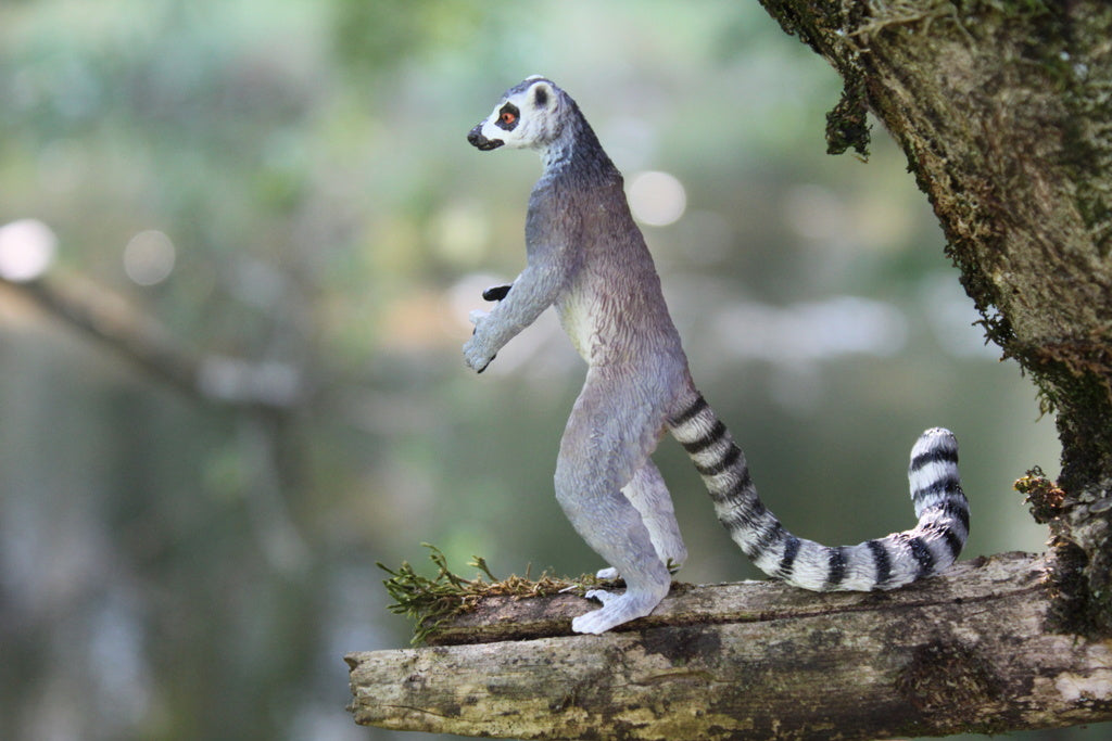 Toymany Ring-tailed Lemur Figurine Toy