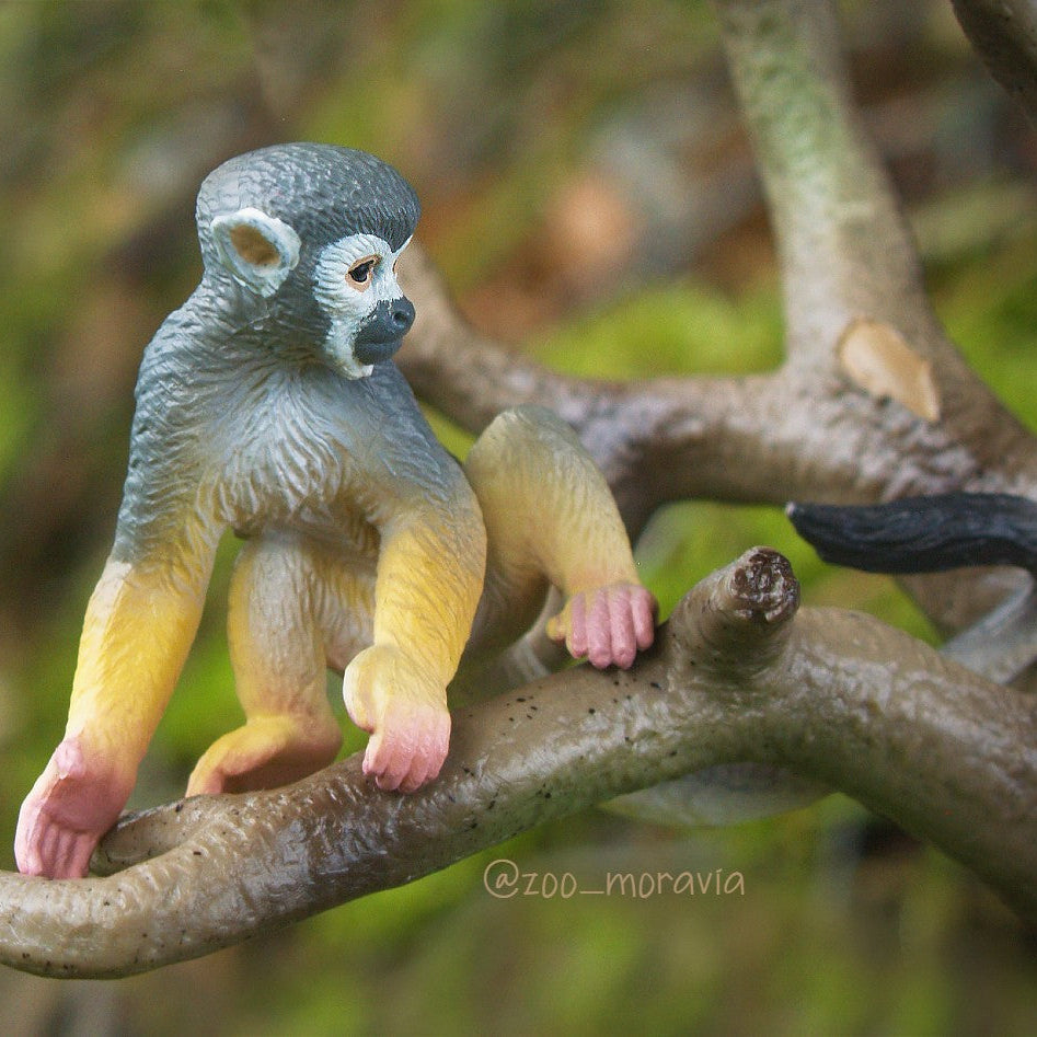 Toymany Squirrel Monkey Figurine Toy