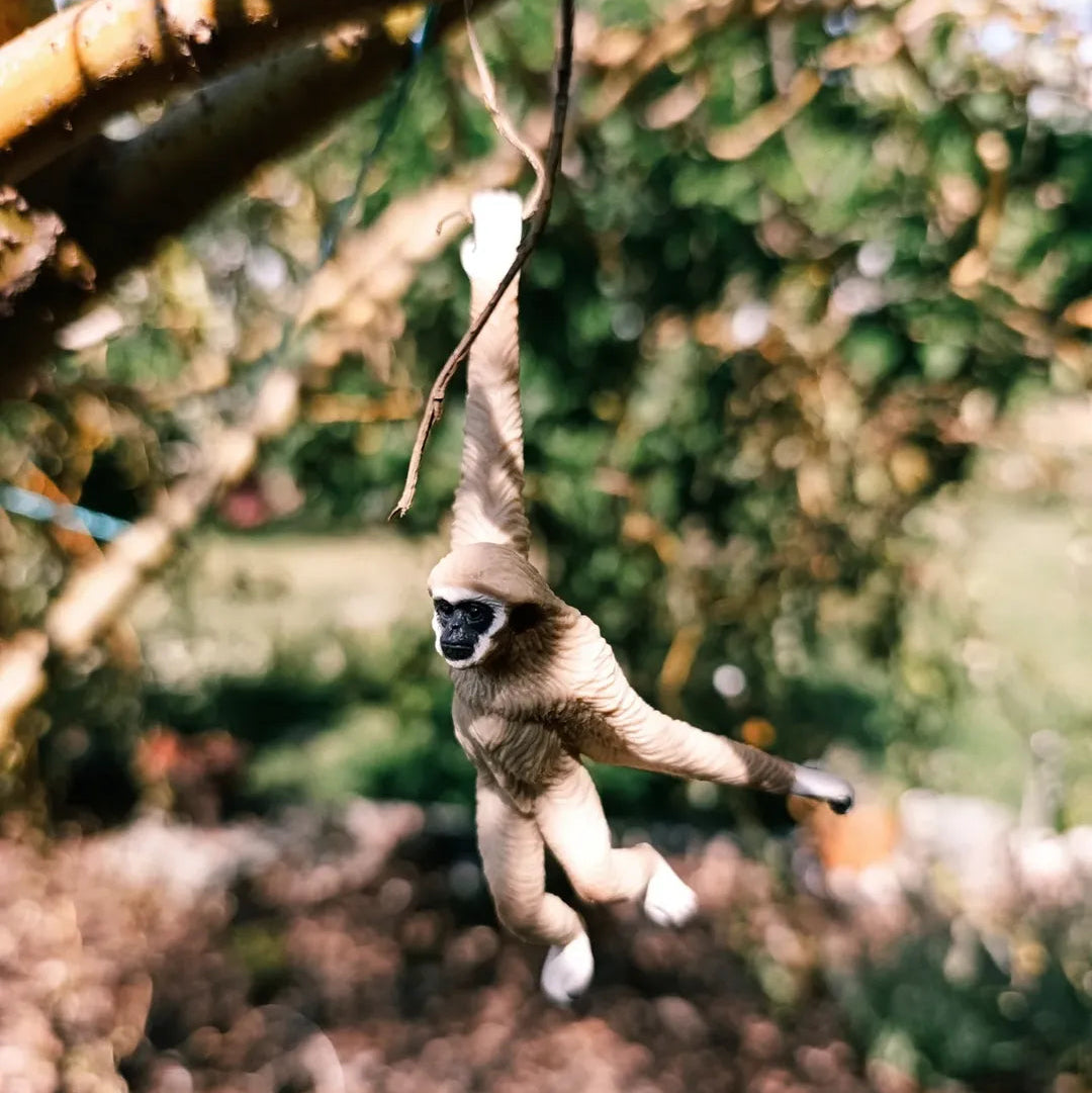 Toymany White-handed Gibbon Figurine Toy