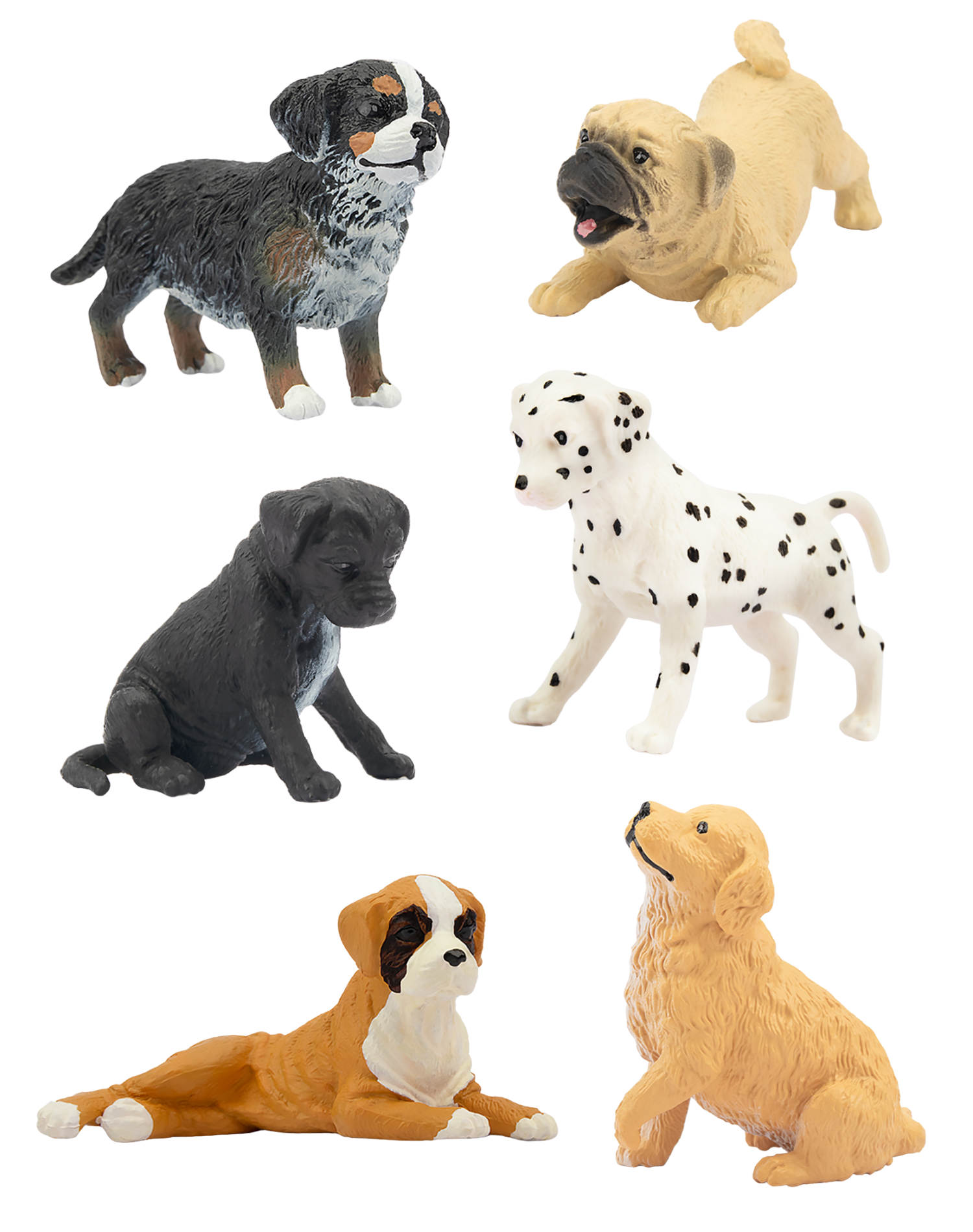 dog figurines toys collection