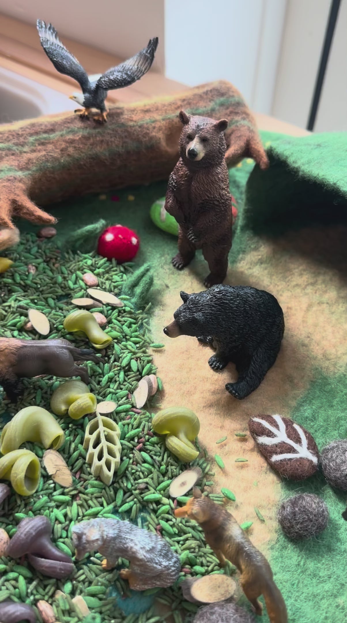 14-Piece Mini North American Animals Figurine Playset-video